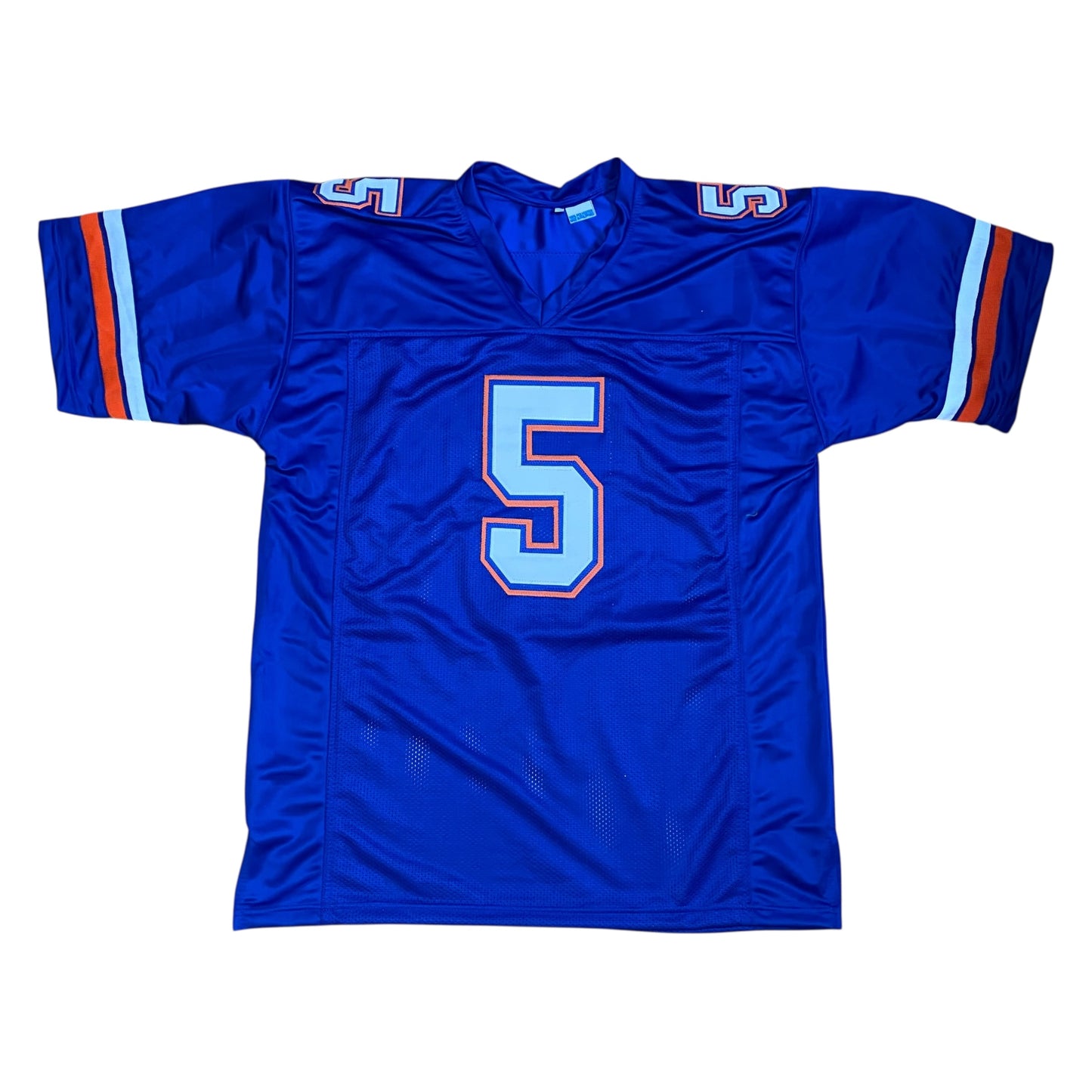 Jacquez Green signed Blue #5 stitched jersey - Florida Gators Style