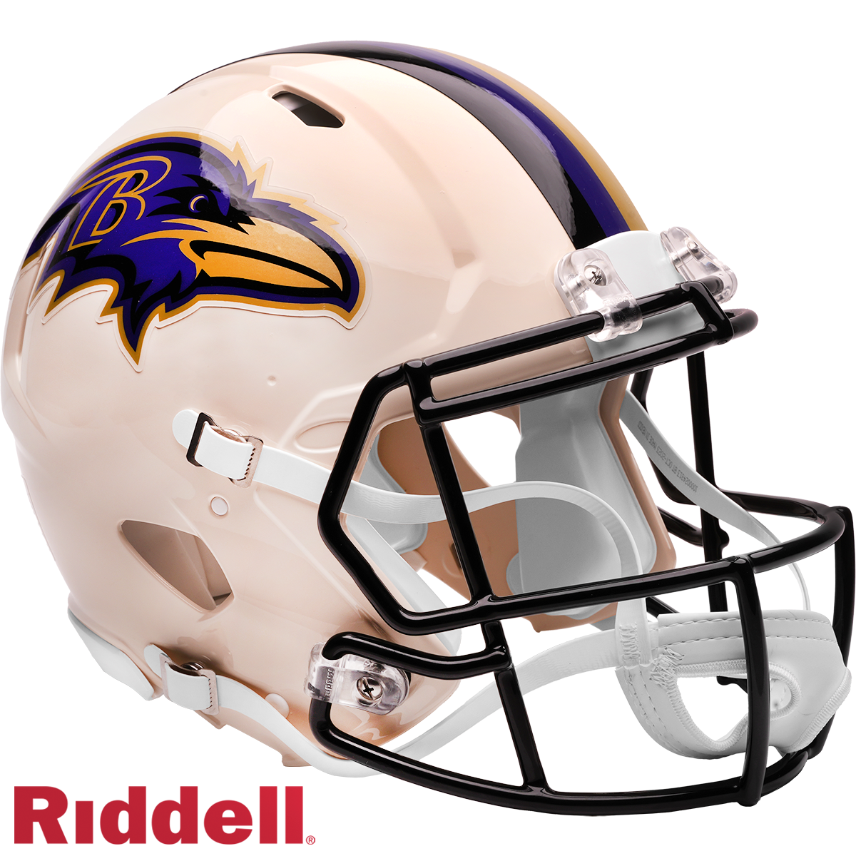 Ricky Williams Signed Baltimore Ravens Retro Alternate Speed Full Size Authentic Football Helmet
