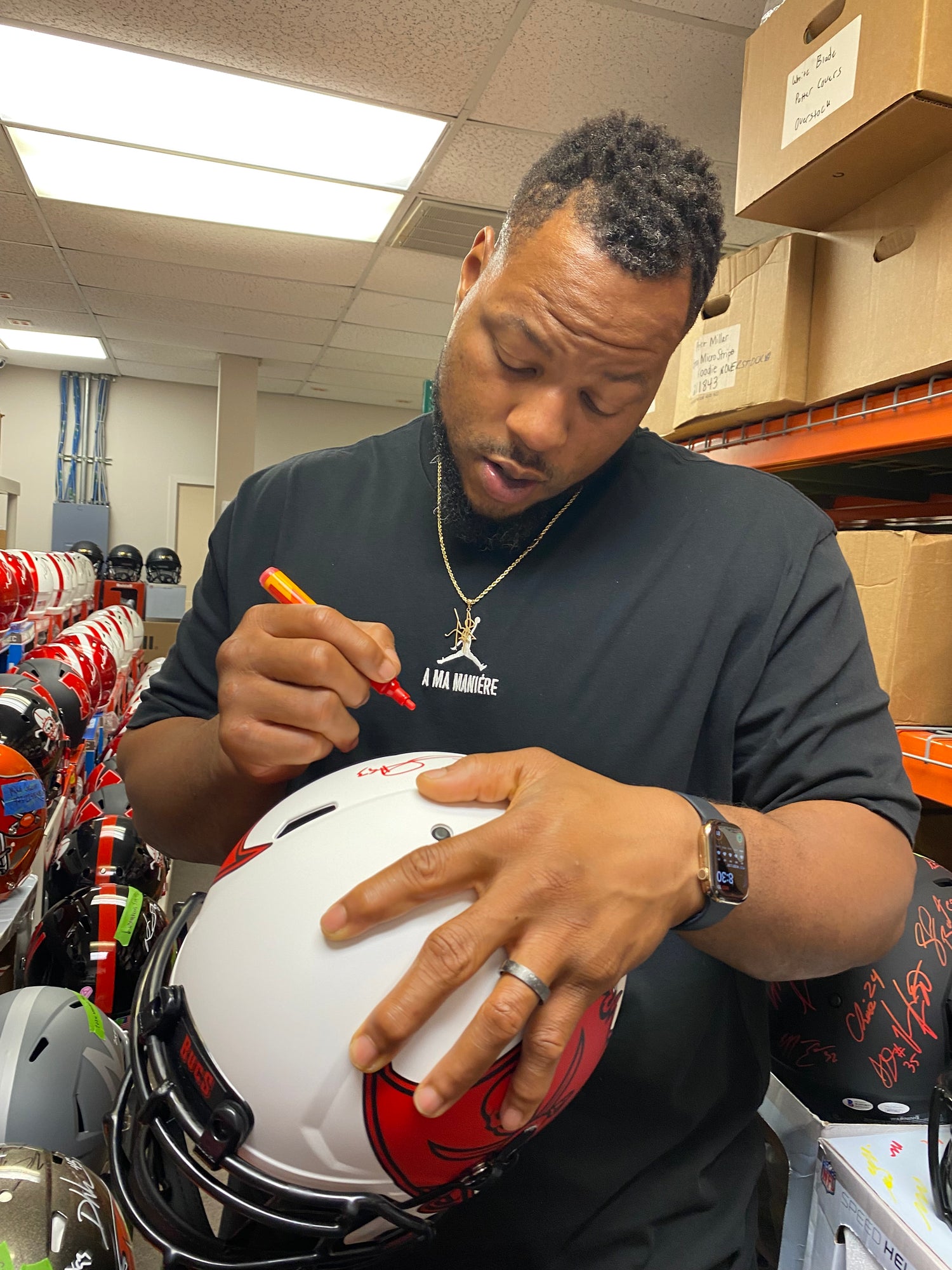 Ndamukong Suh Private Signing - September 10, 2025 - Click to Shop the Ndamukong Suh Collection