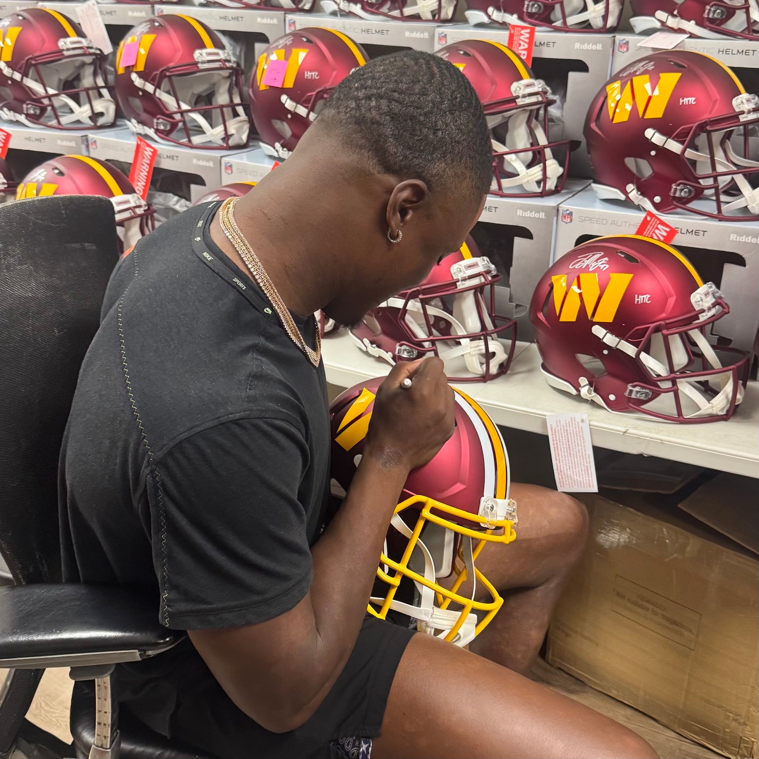 Terry McLaurin Signing March 5, 2026 - Click to Shop the Terry McLaurin Collection