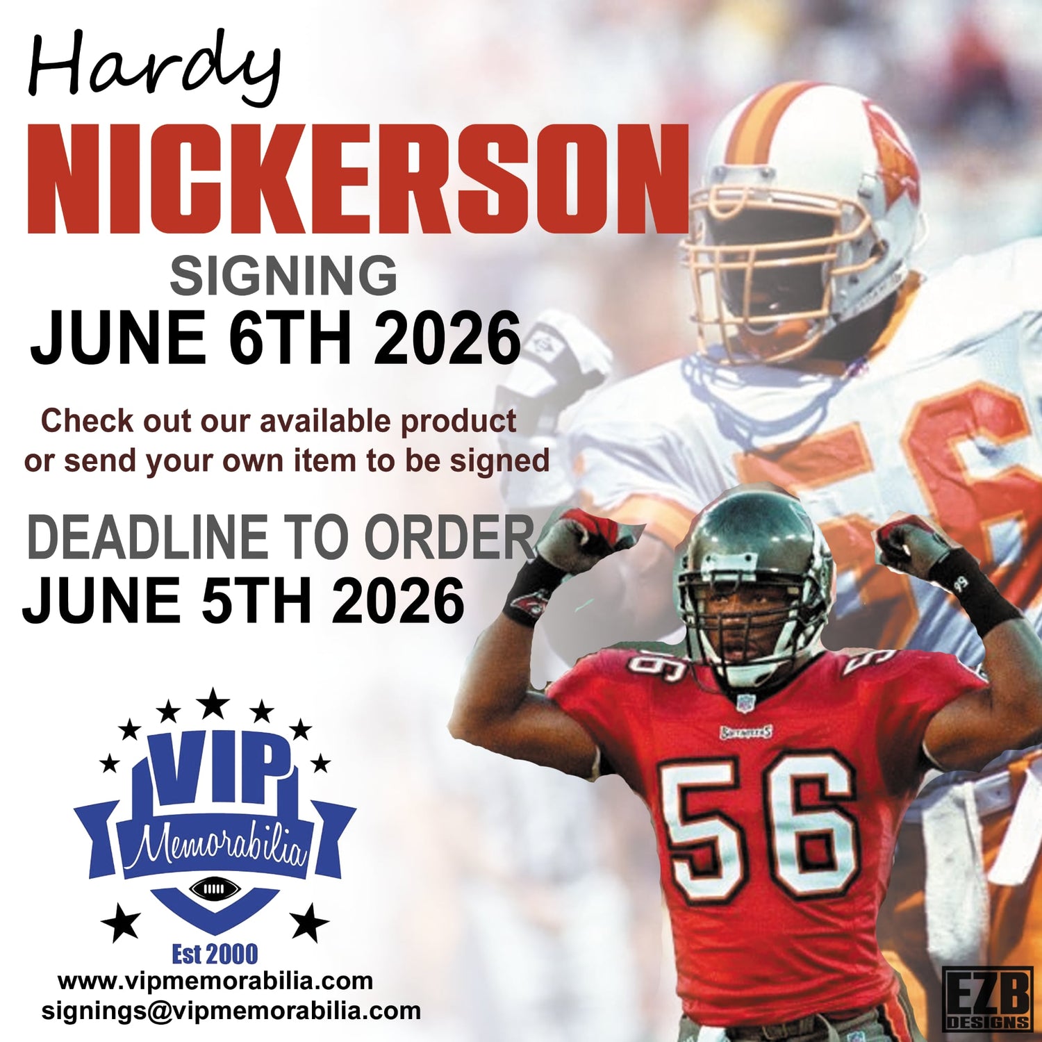 Hardy Nickerson Autograph Signing - June 6, 2026