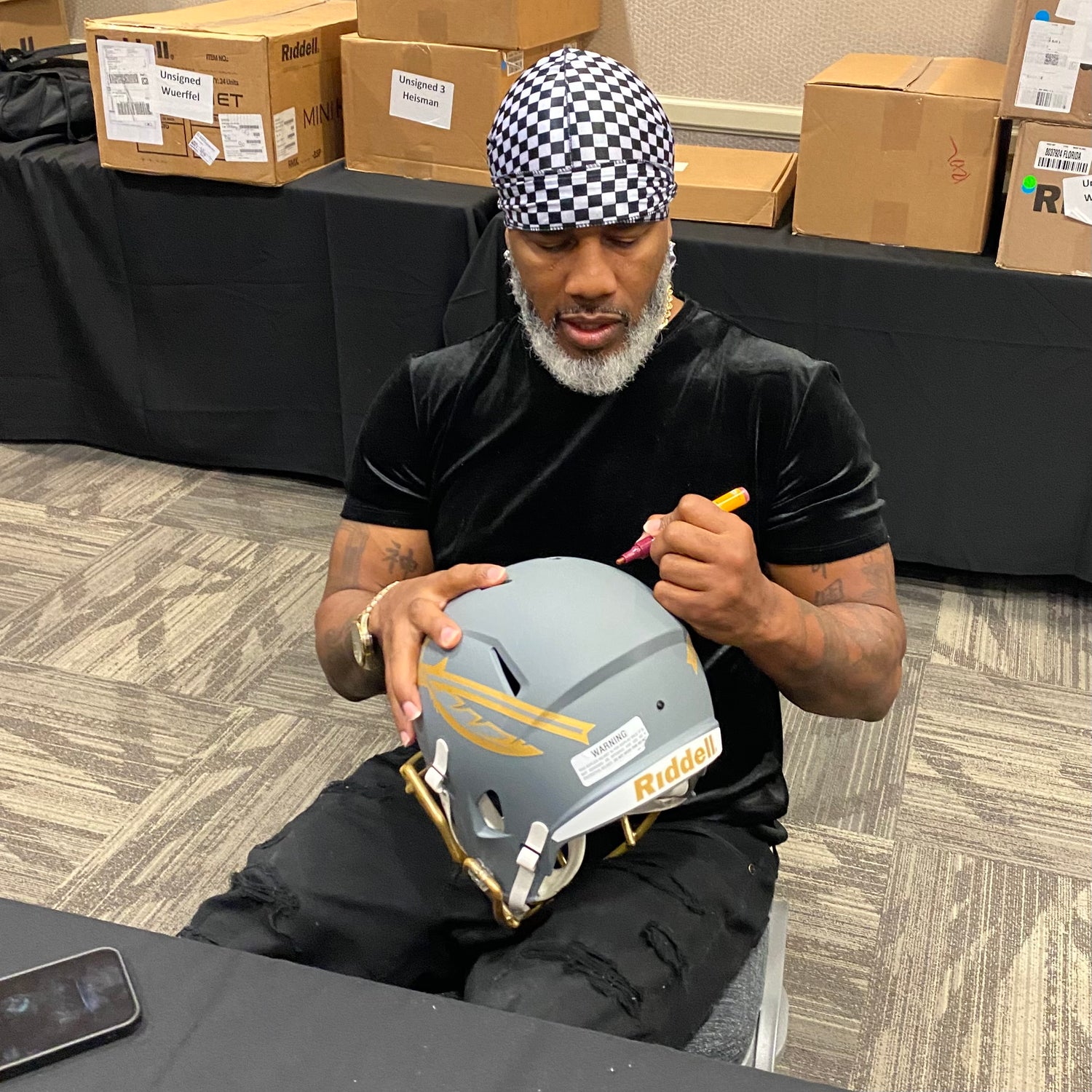Peter Warrick Private Signing - August 28, 2025 - Click to shop the Peter Warrick Collection