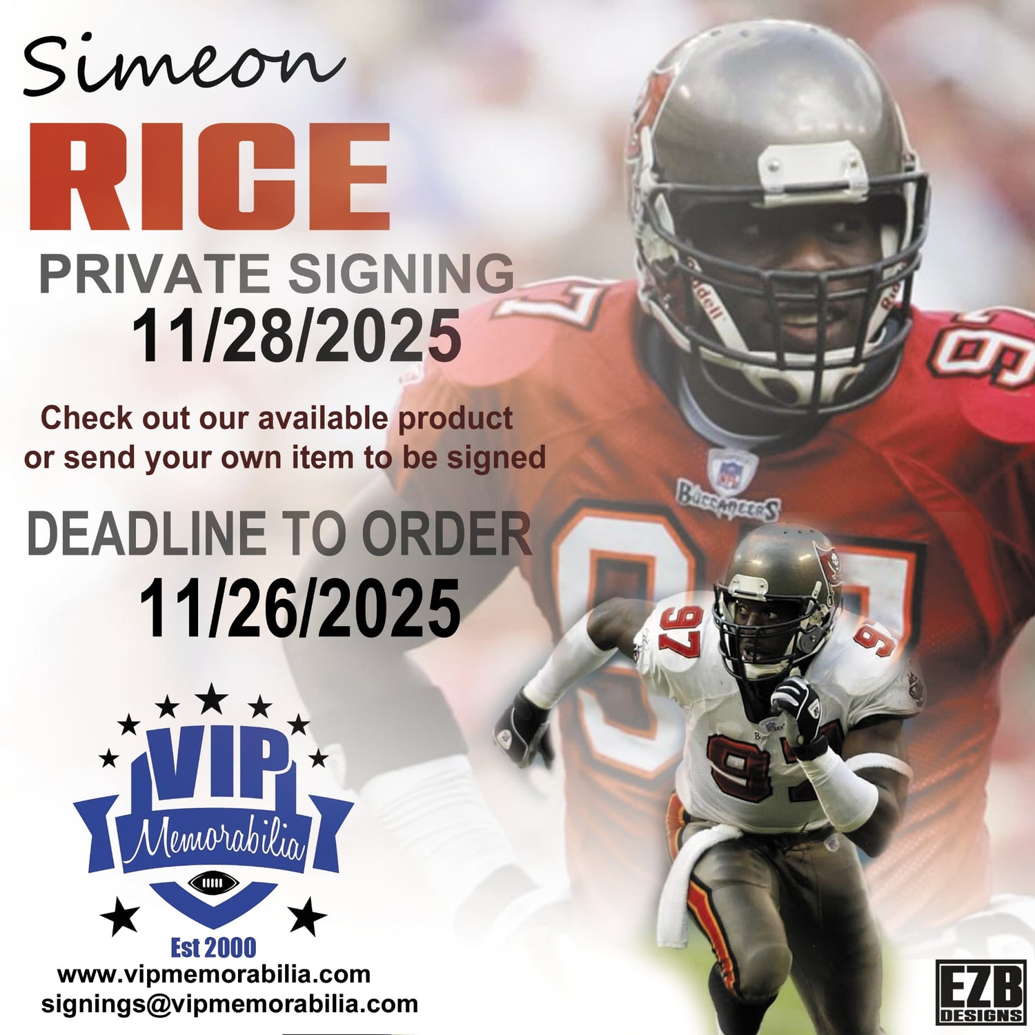 Simeon Rice Private Signing - November 28, 2025