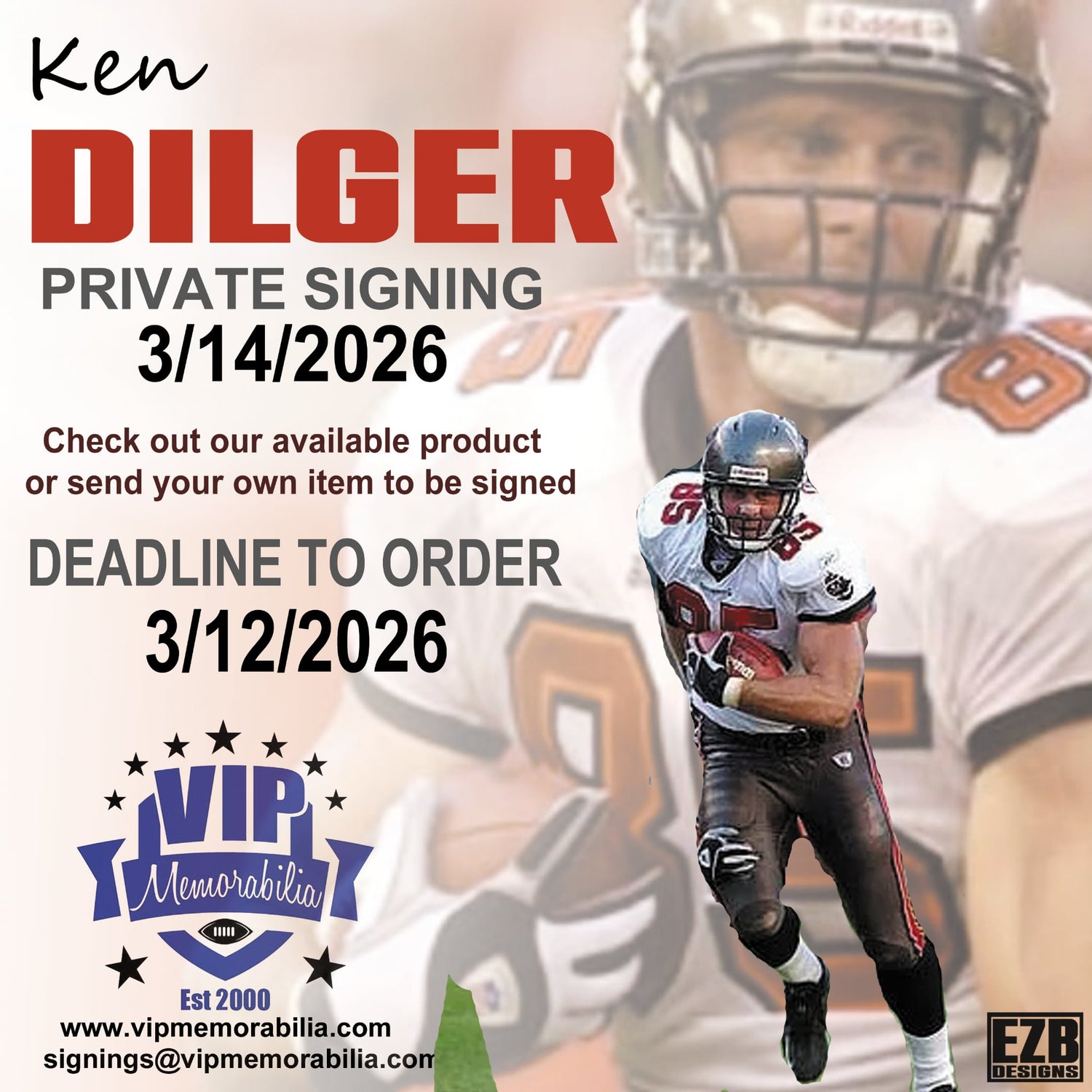 Ken Dilger Signing - March 14, 2026