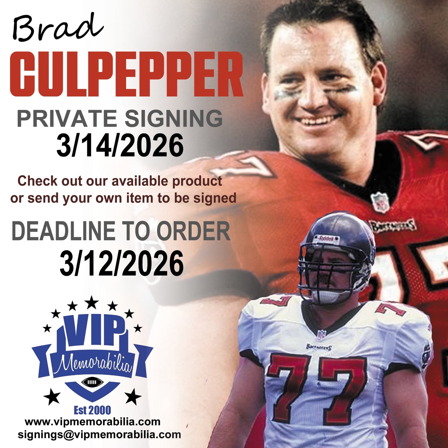 Brad Culpepper Signing - March 14, 2026