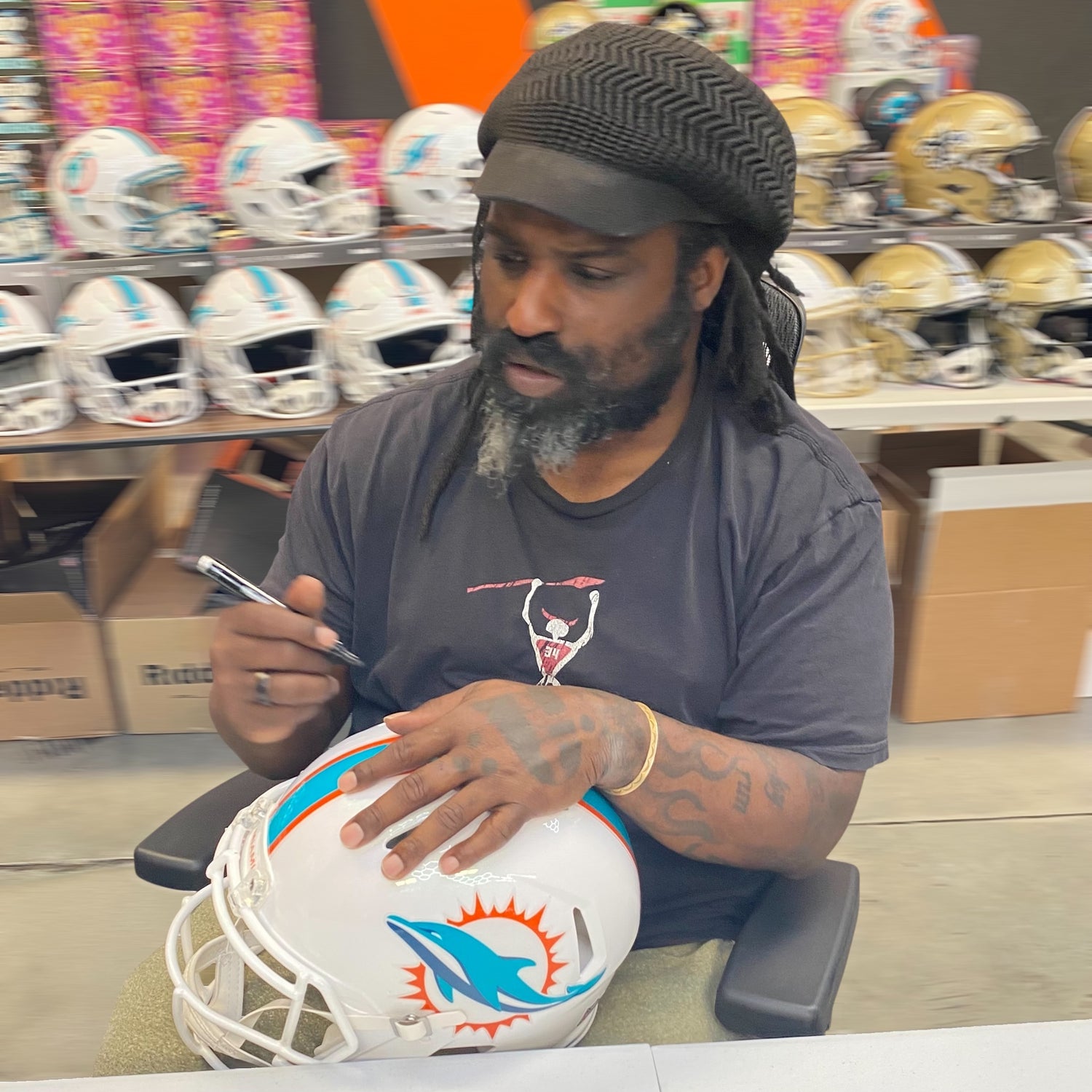 Ricky Williams Autograph Signing May 21, 2026 - Click to shop the Ricky Williams Collection