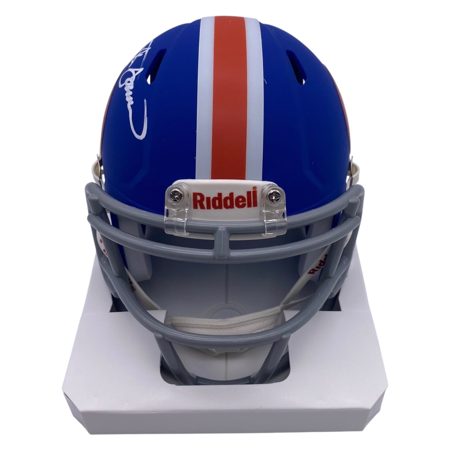 Steve Spurrier Signed Florida Gators Mini Speed Football Helmet