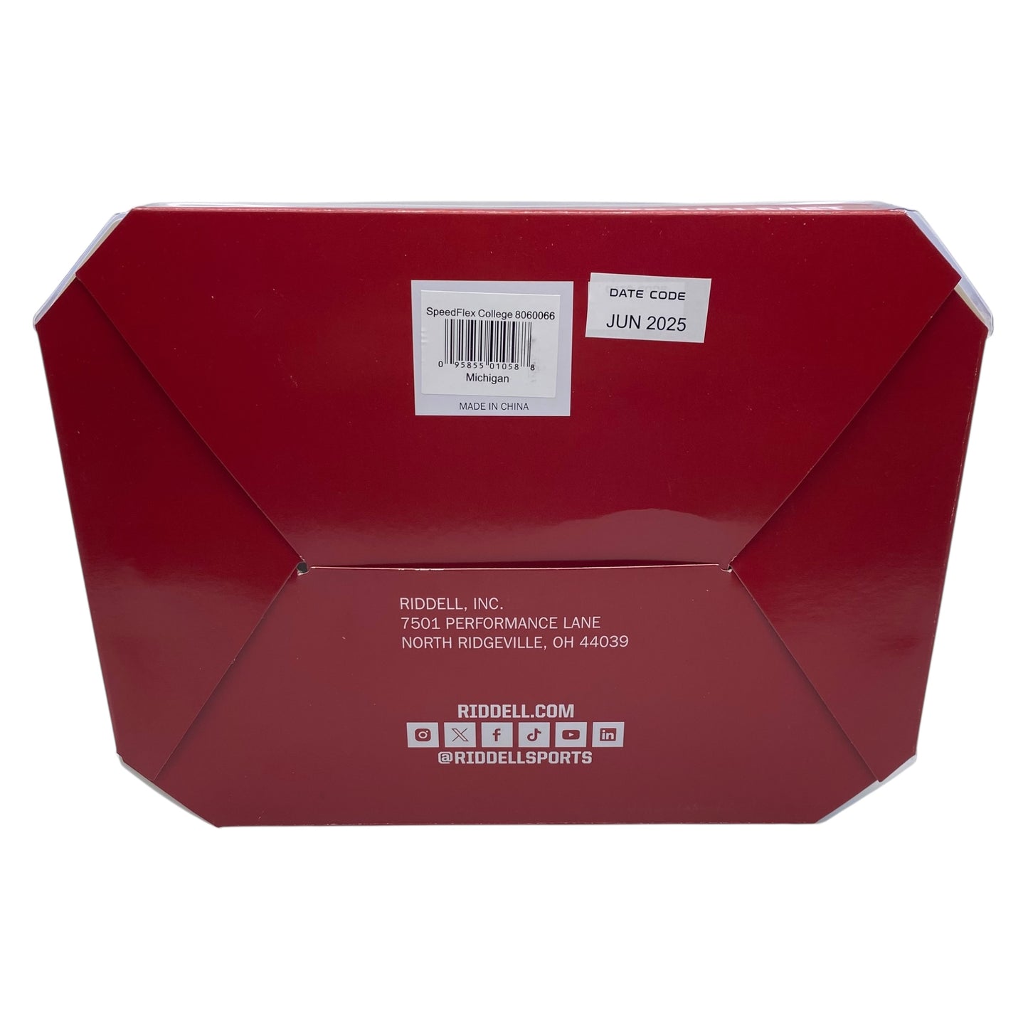 Justice Haynes Signed Michigan Wolverines MIDI Football Helmet Mid Size Speedflex New for 2025