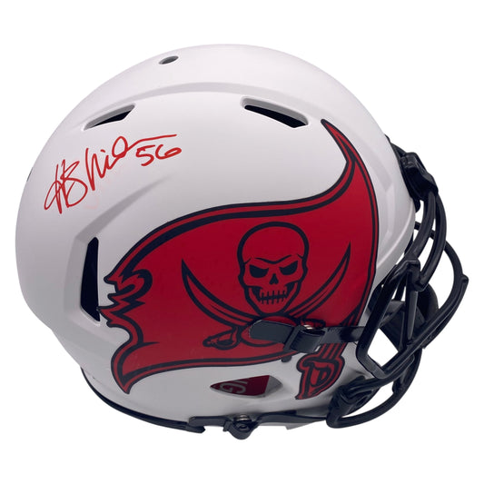 Hardy Nickerson Signed Tampa Bay Buccaneers Lunar Eclipse Alternate Speed Authentic Full Size Football Helmet