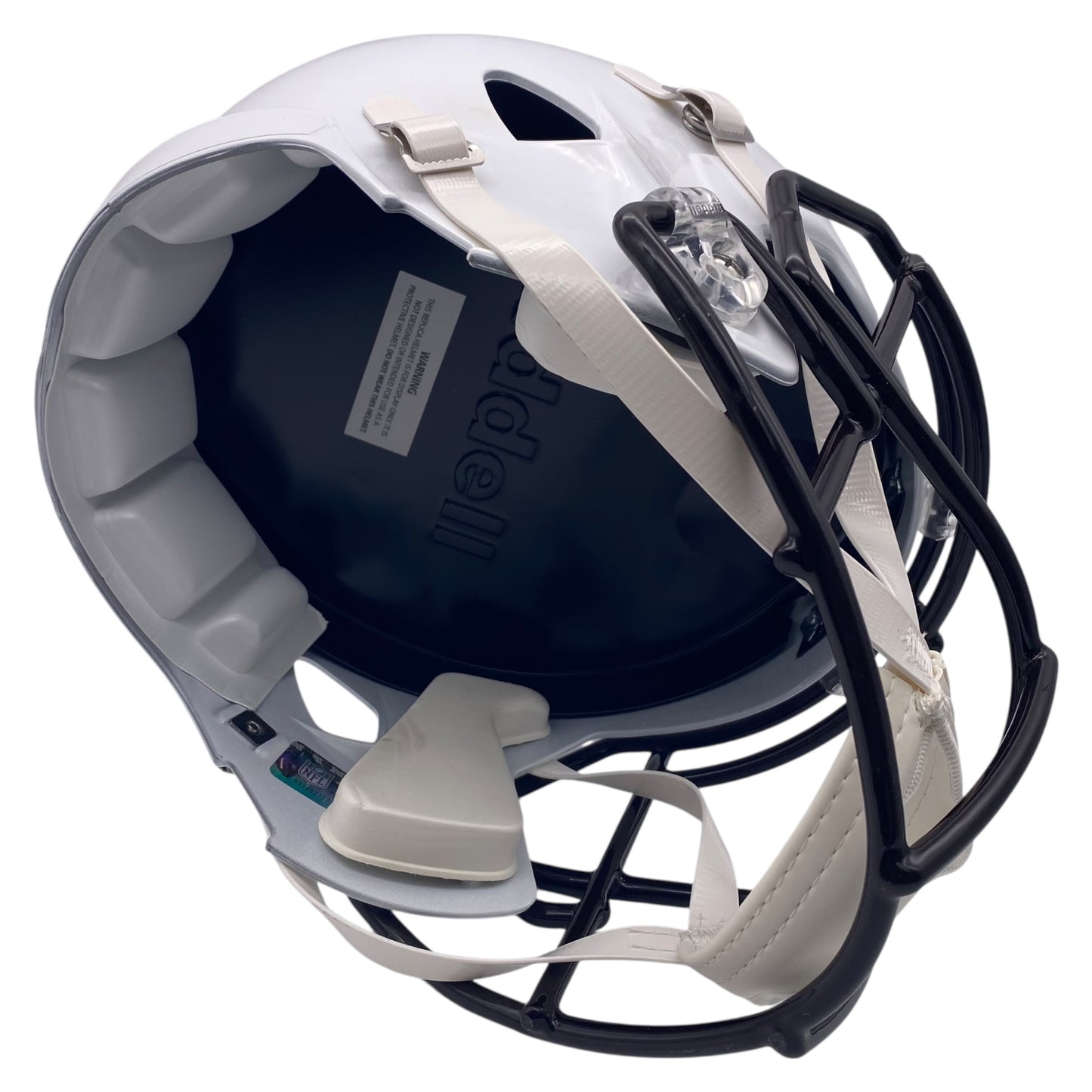 Bernie Kosar signed Cleveland Browns White Alternate Replica Full Size Helmet