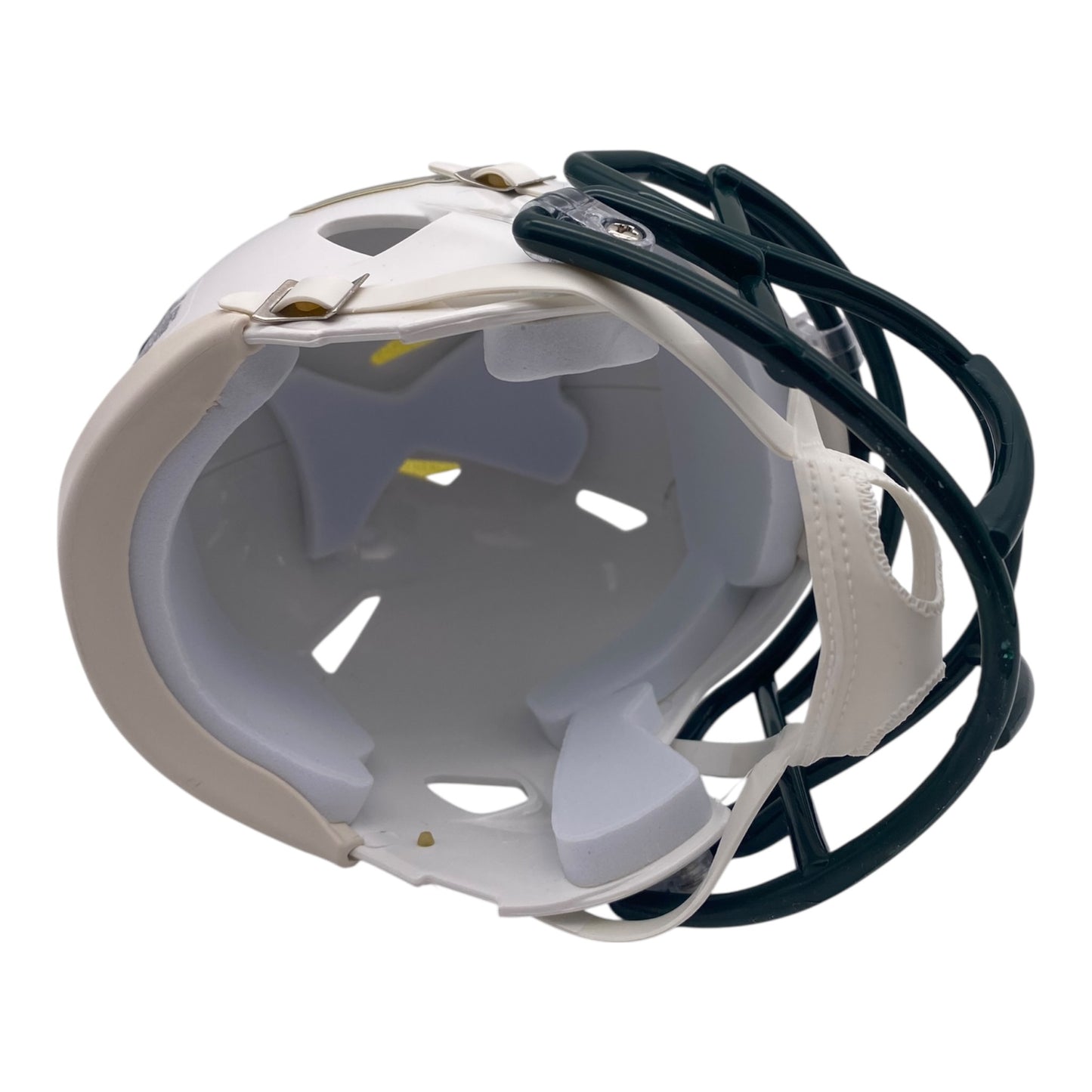 Brian Hartline Signed University of South Florida USF Bulls White Speed Mini Helmet