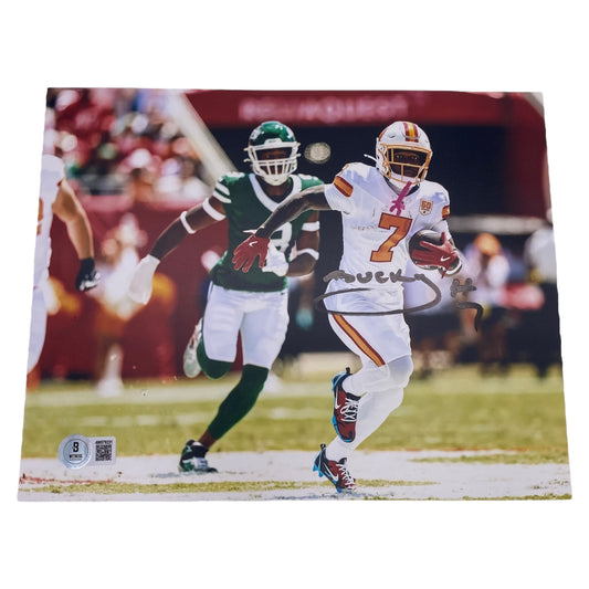 Bucky Irving Signed Tampa Bay Buccaneers 8x10 Photo
