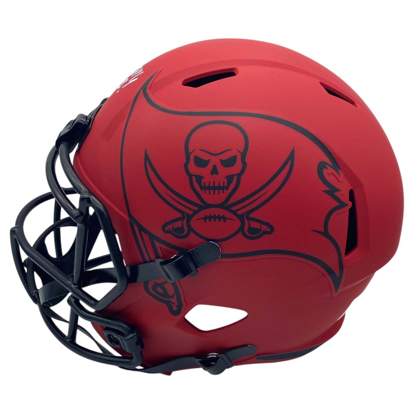 Warren Sapp Signed Tampa Bay Buccaneers Rave Alternate Full Size Replica Helmet