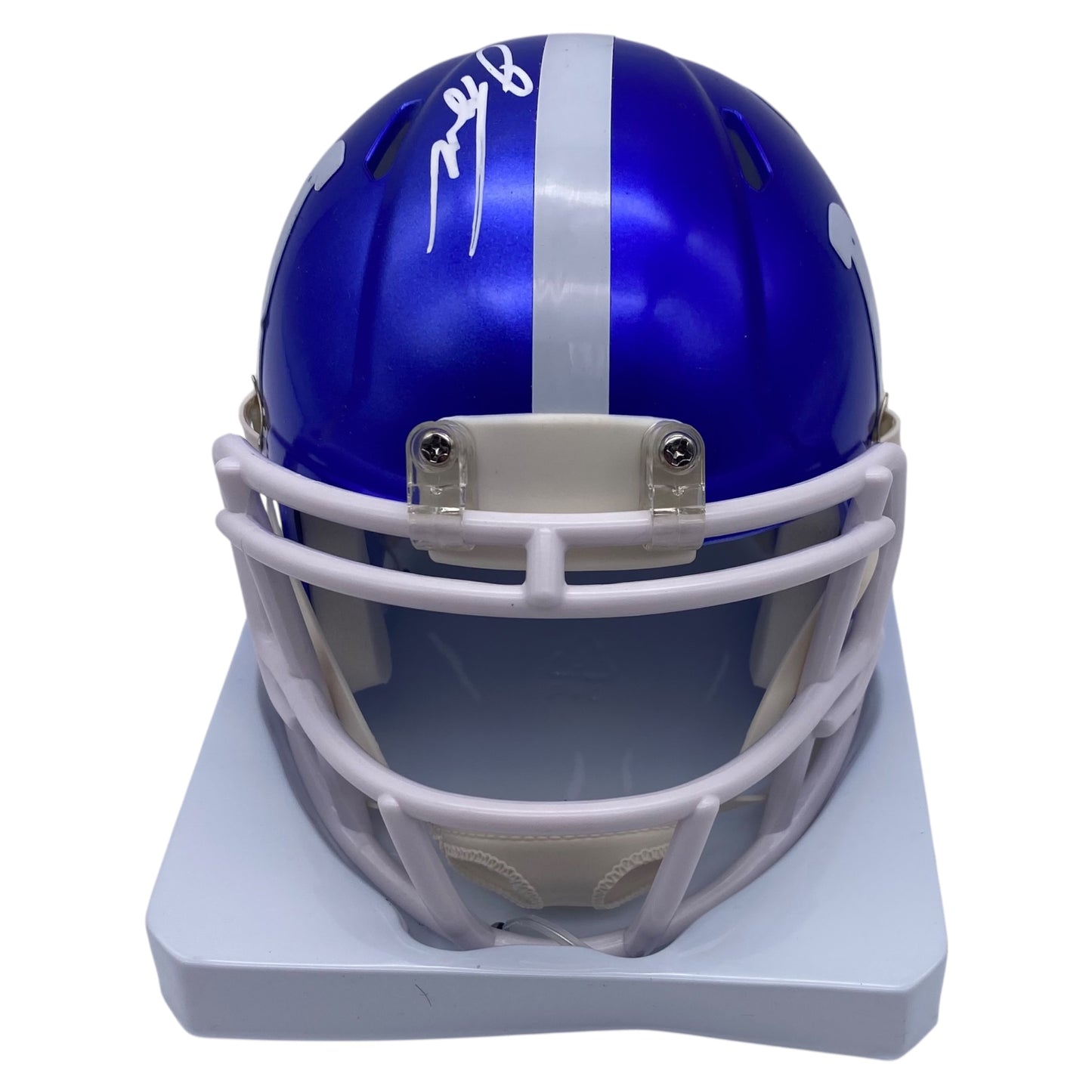 Jonathan Taylor Signed Indianapolis Colts Flash Alternate Mini Helmet