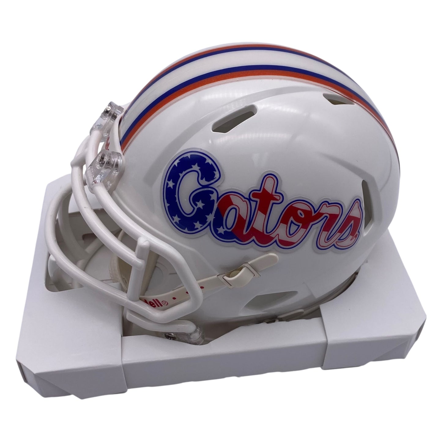Steve Spurrier Signed Florida Gators Mini Speed Football Helmet