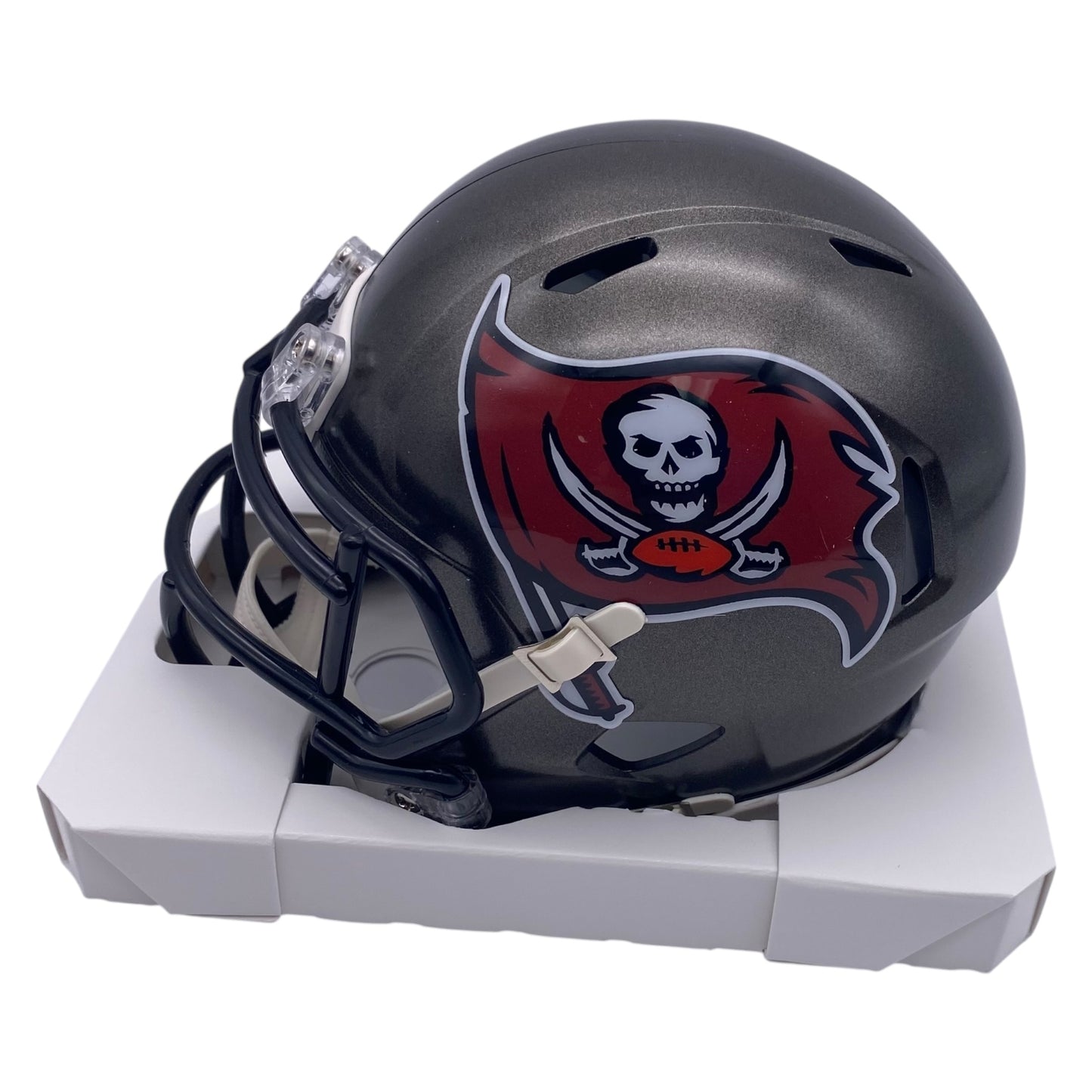 Tez Johnson Signed Tampa Bay Buccaneers Mini Helmet