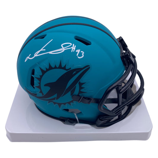Ndamukong Suh Signed Miami Dolphins Rave Alternate Speed Mini Helmet
