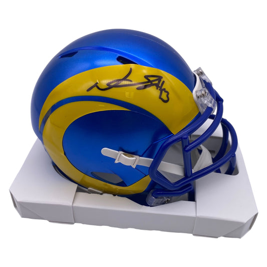 Ndamukong Suh Signed Los Angeles Rams Speed Mini Helmet