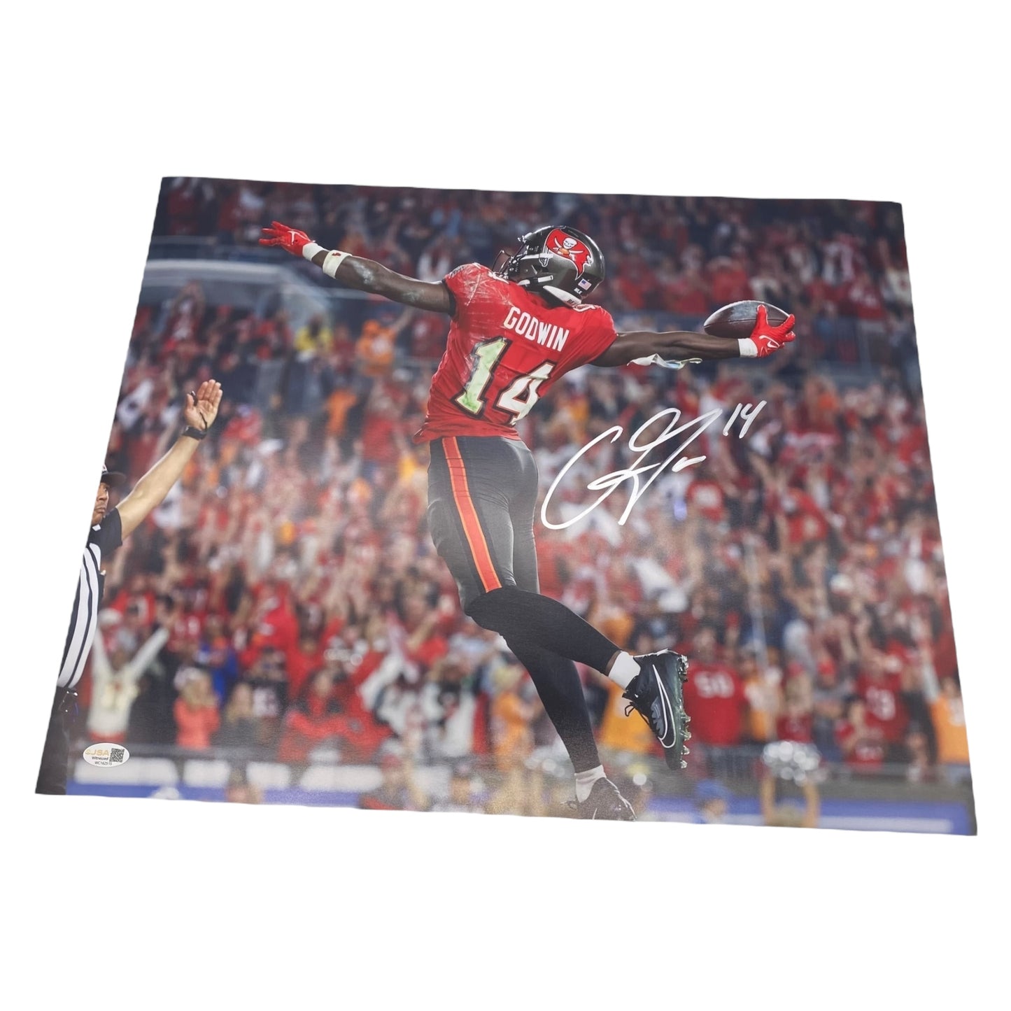 Chris Godwin Signed Tampa Bay Buccaneers 16x20 Photo