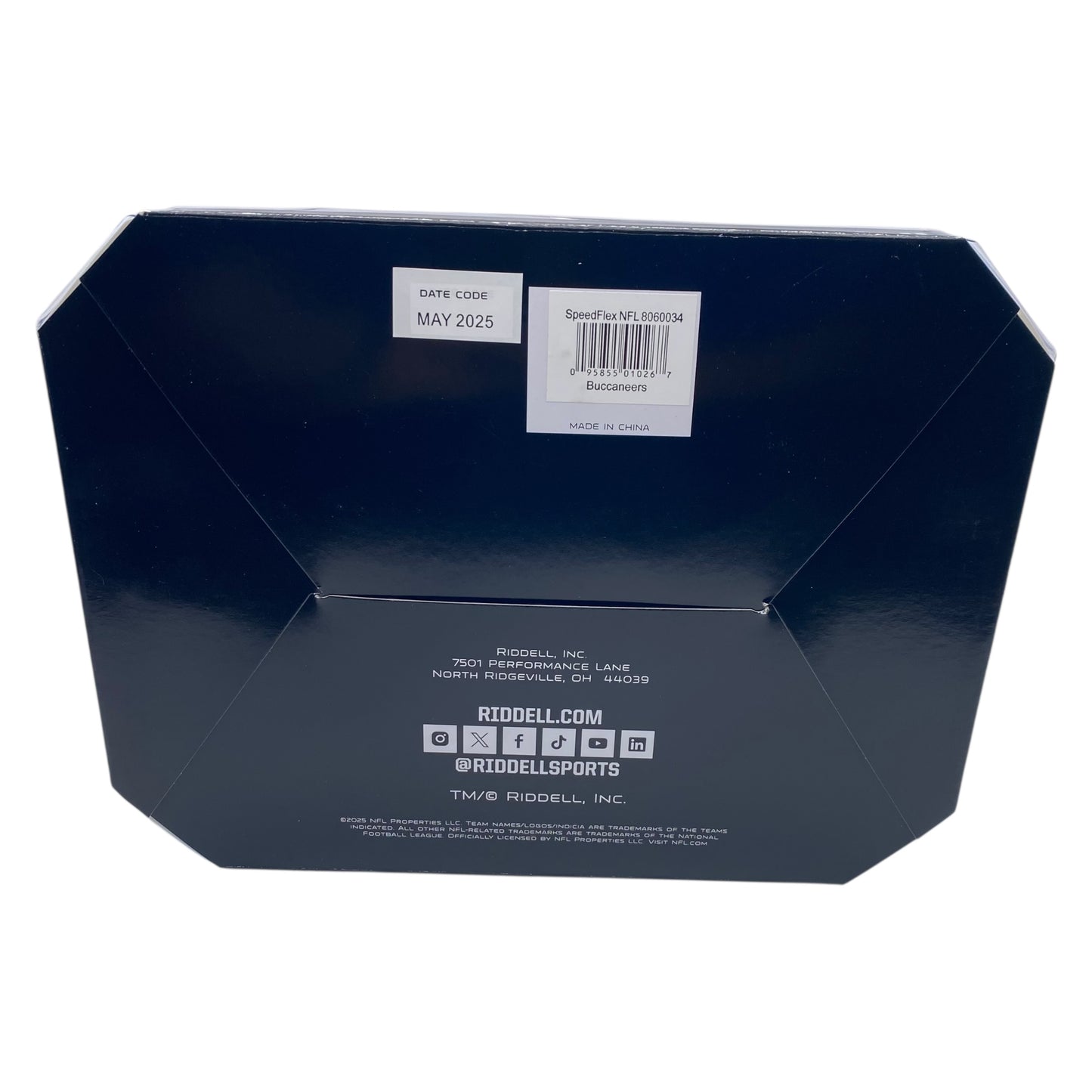 Tez Johnson Signed Tampa Bay Buccaneers MIDI Mid Size SpeedFlex Helmet