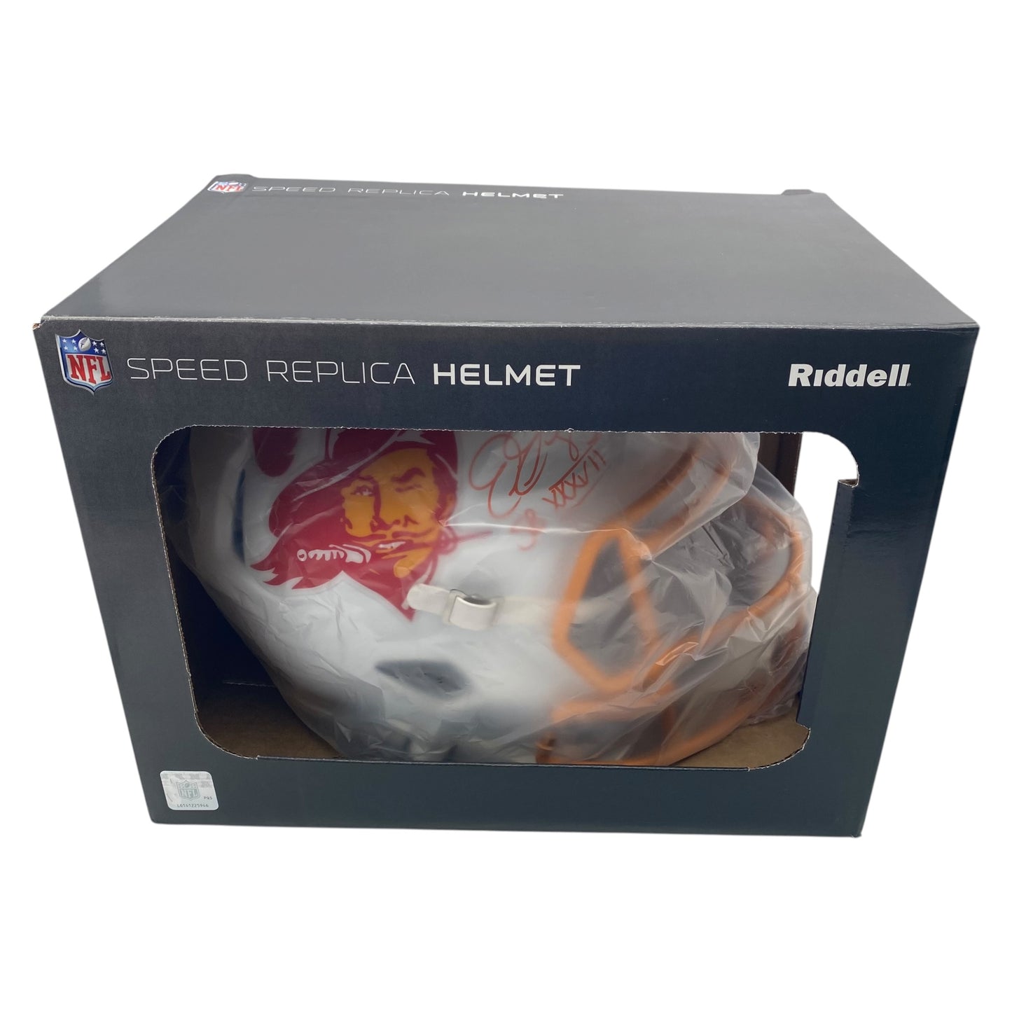 Joe Jurevicius Signed Tampa Bay Buccaneers Throwback Full Size Replica Helmet