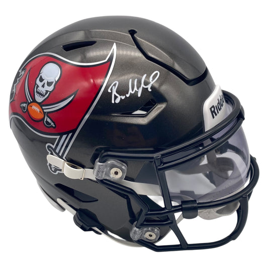 Baker Mayfield Signed Tampa Bay Buccaneers MIDI Mid Size SpeedFlex Helmet