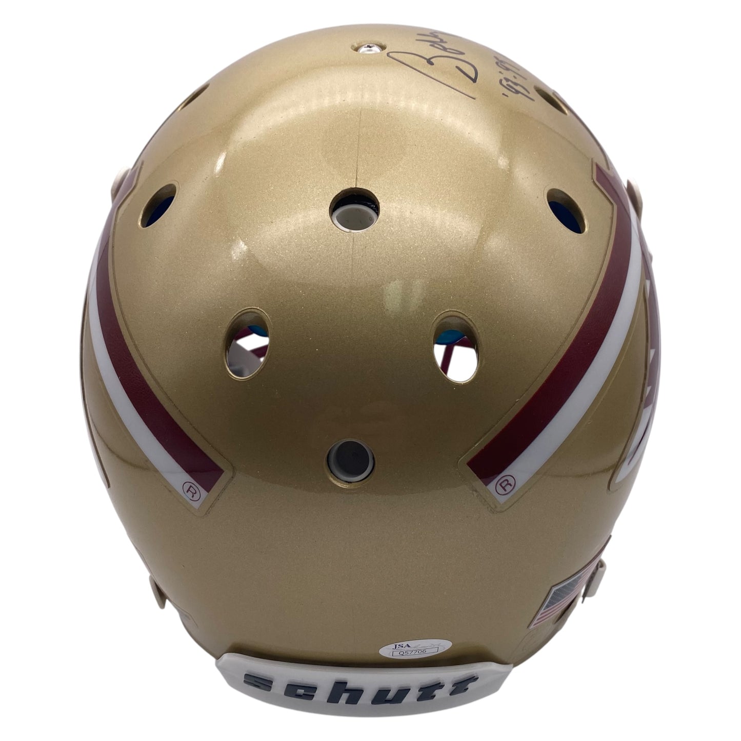 Coach Bobby Bowden 1993 1999 National Champs Signed Florida State Seminoles Full Size Authentic Football Helmet