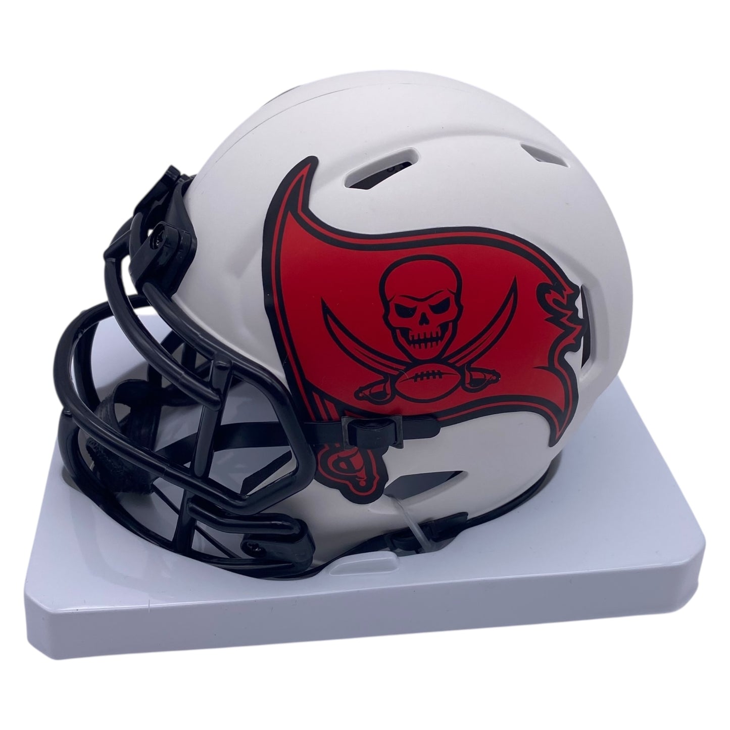 Tez Johnson Signed Tampa Bay Buccaneers Lunar Eclipse Alternate Mini Helmet