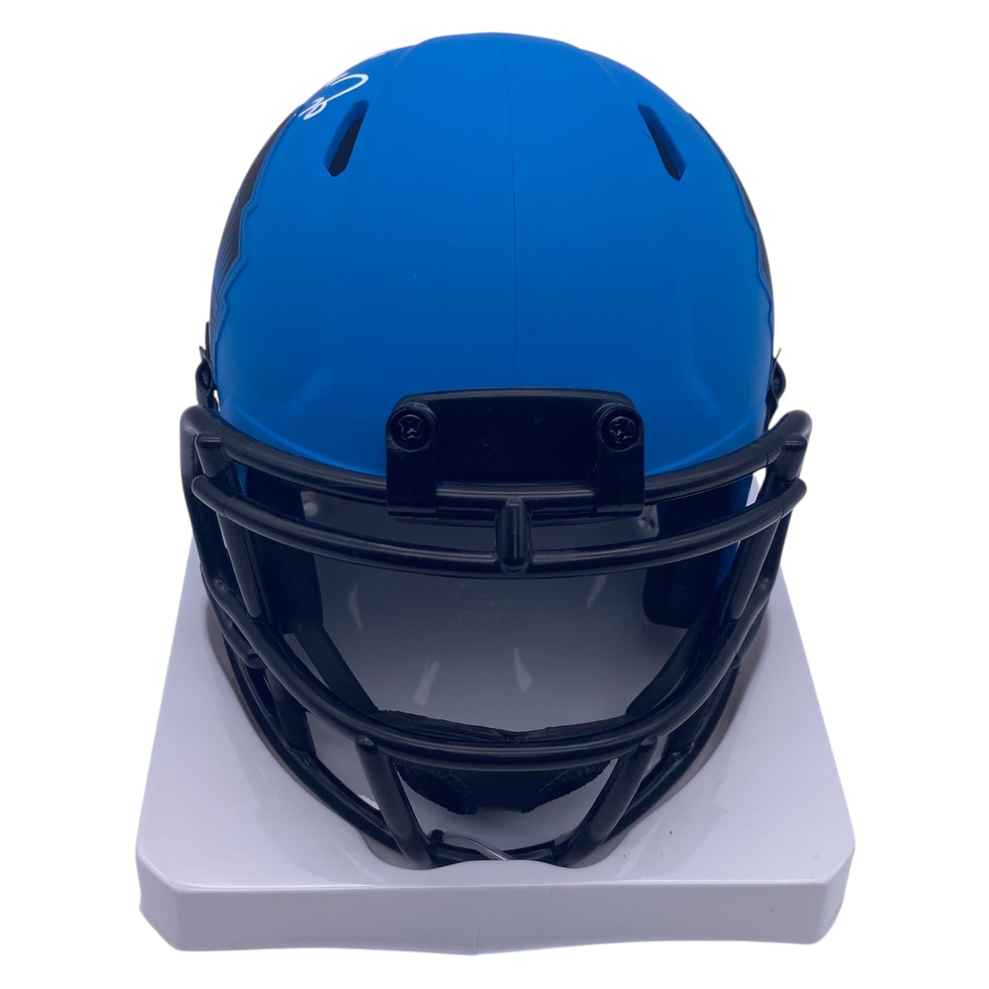 Ronde Barber Signed Tampa Bay Buccaneers Hall of Fame Rave Alternate Speed Mini Helmet