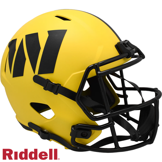 Jacory Croskey-Merritt Signed Washington Commanders Rave Alternate Speed Replica Helmet