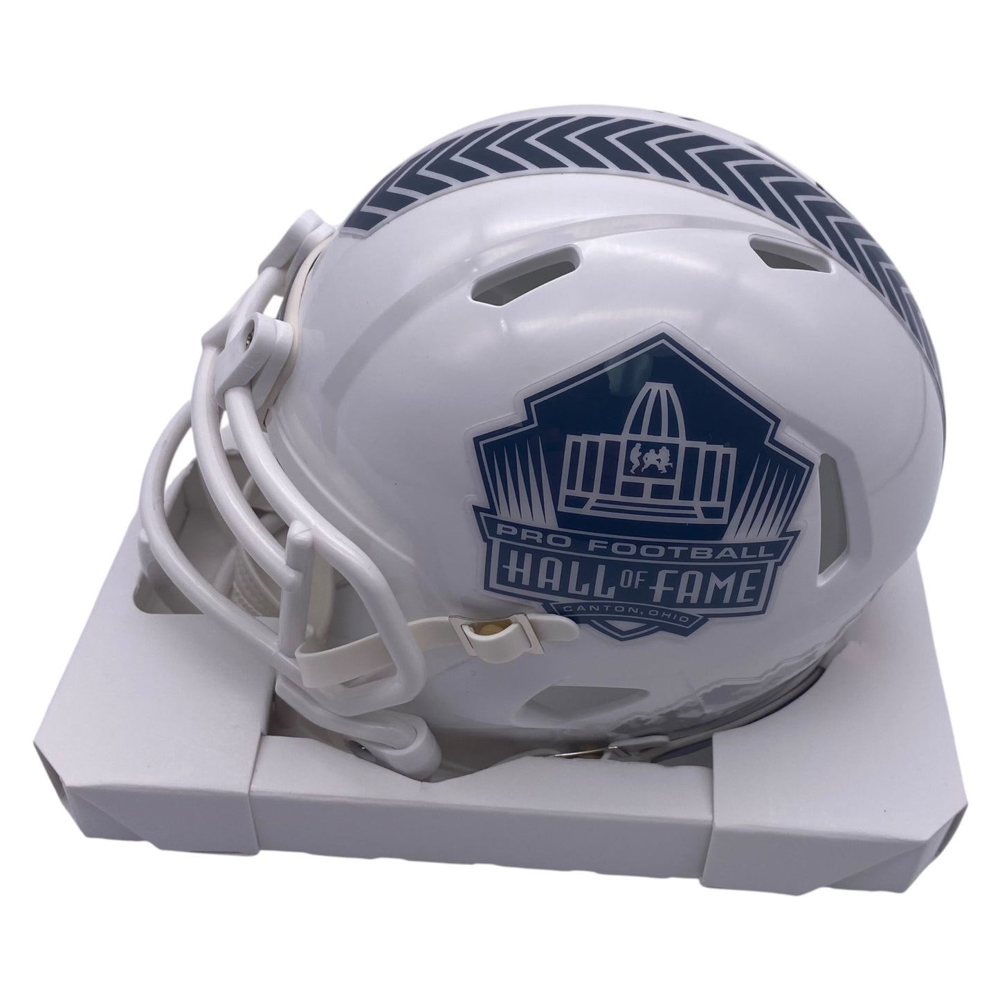 Ronde Barber Signed Tampa Bay Buccaneers Hall of Fame Salute To Service Alternate Speed Mini Helmet