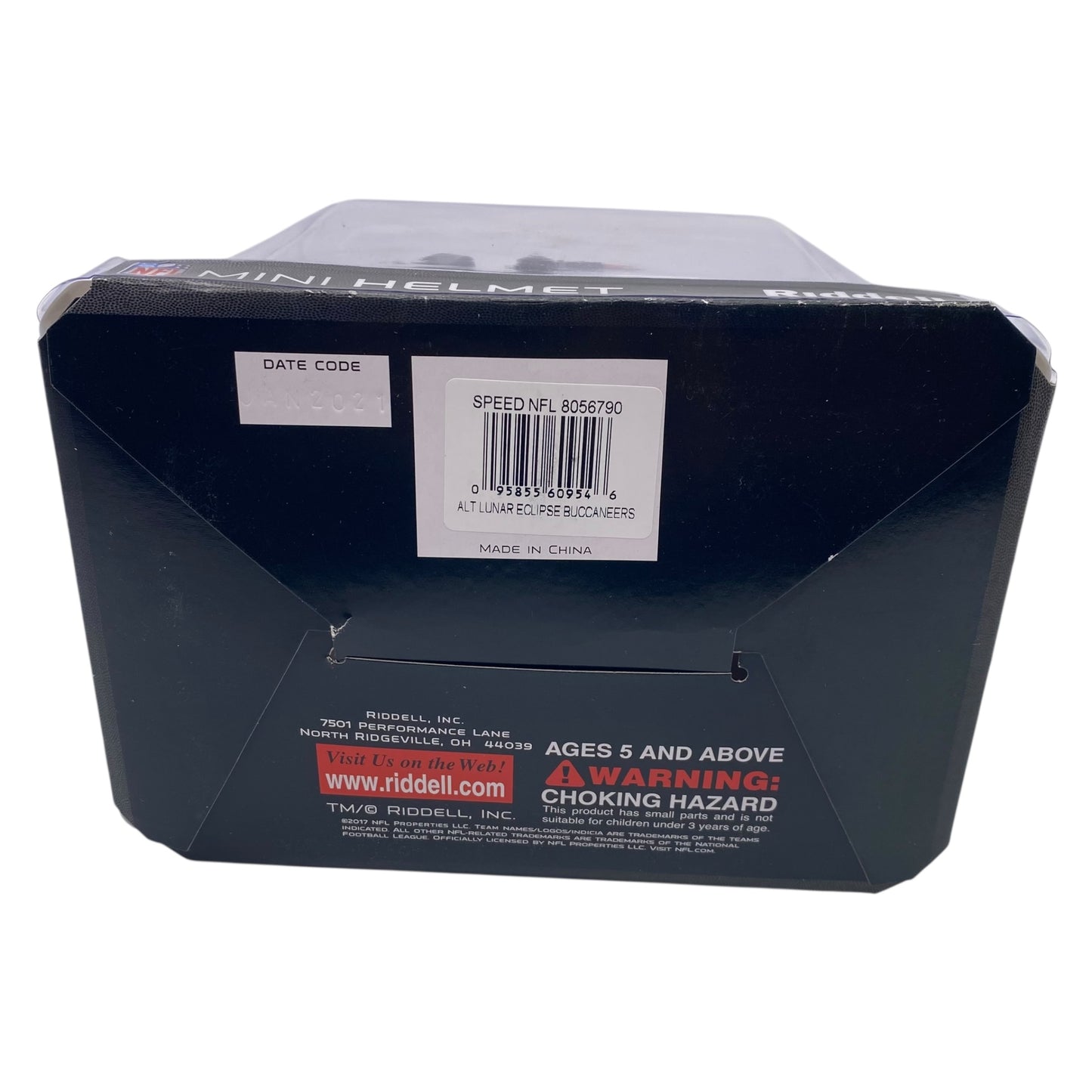 Tez Johnson Signed Tampa Bay Buccaneers Lunar Eclipse Alternate Mini Helmet