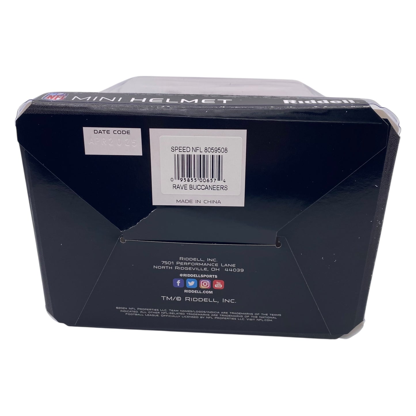 Mike Alstott Signed Tampa Bay Buccaneers Rave Alternate Speed Mini Helmet