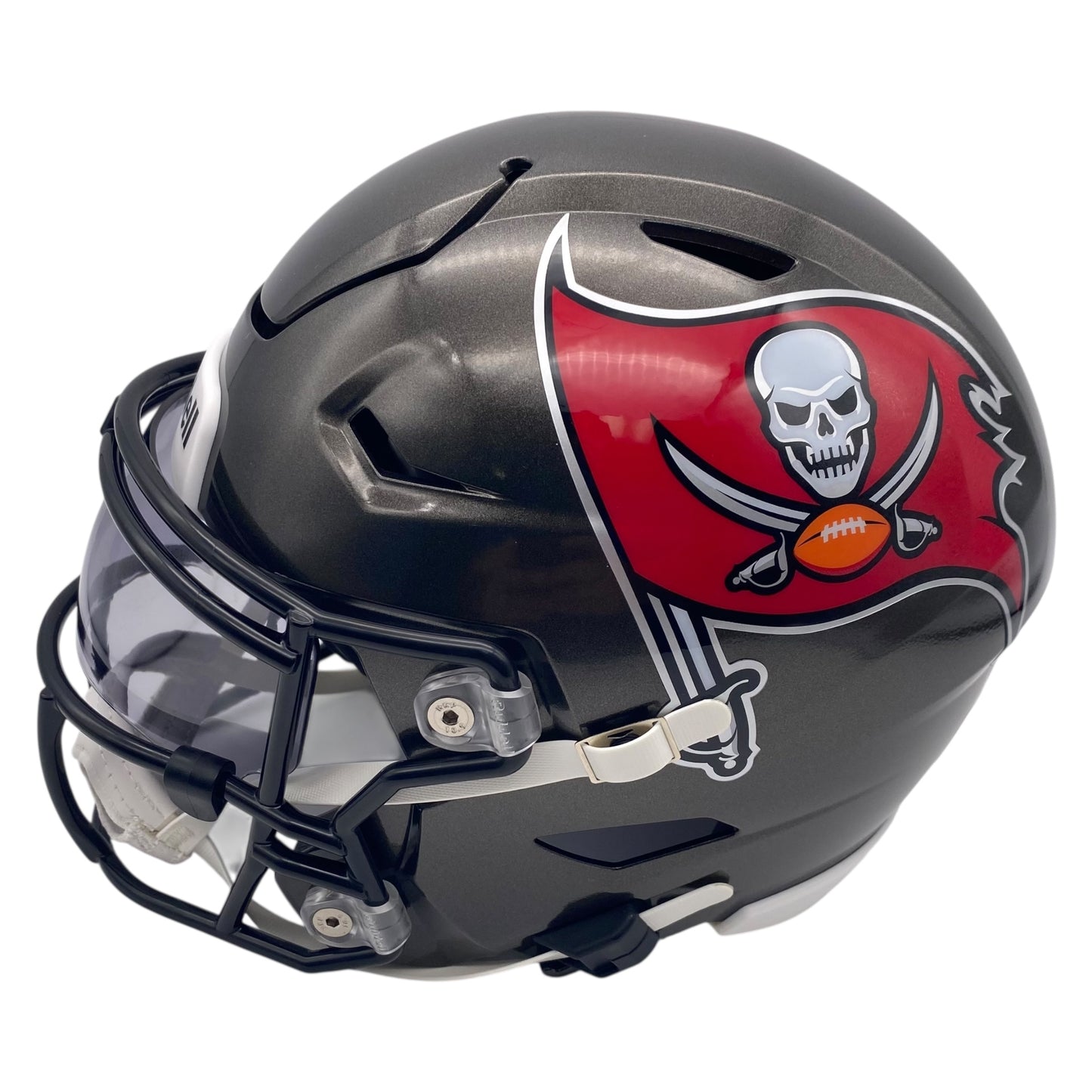 Tez Johnson Signed Tampa Bay Buccaneers MIDI Mid Size SpeedFlex Helmet