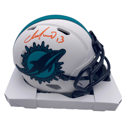 Dan Marino Signed Miami Dolphins Lunar Eclipse Alternate Speed Mini Helmet