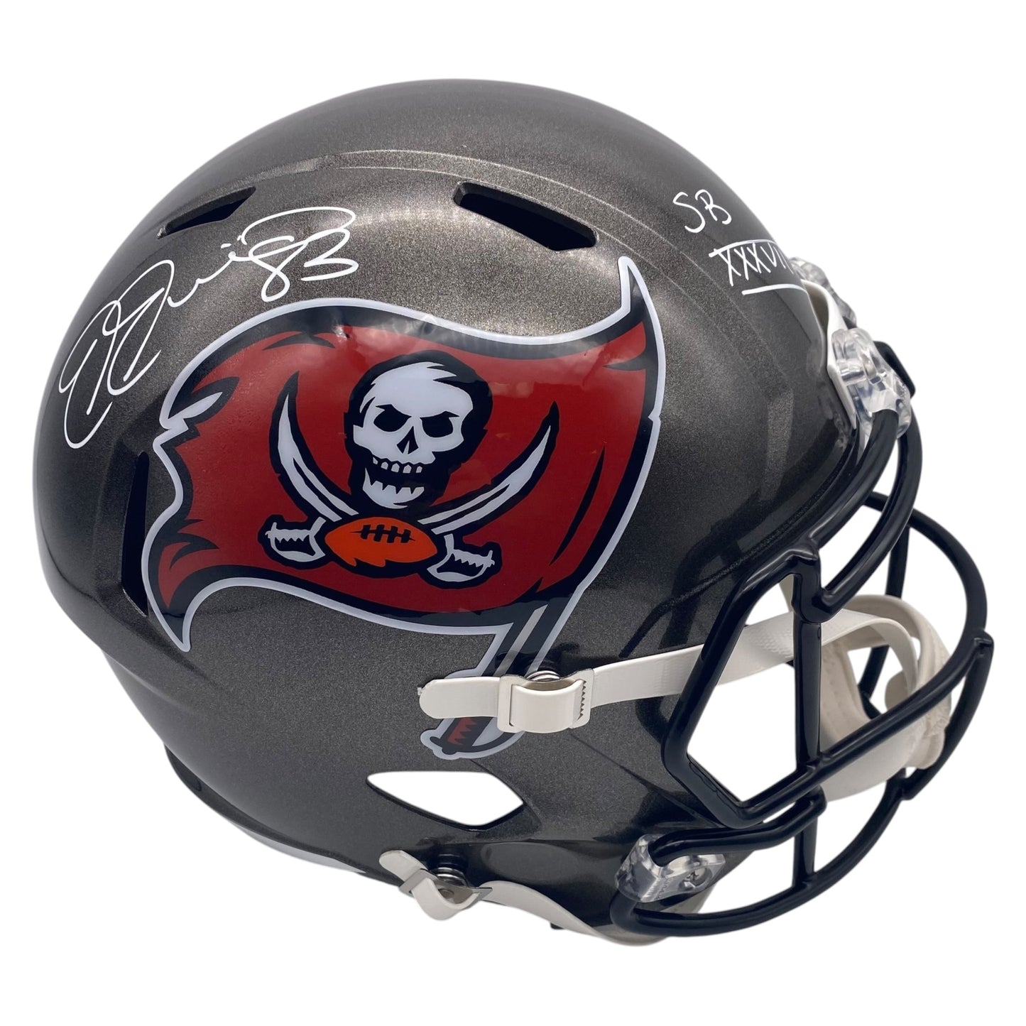 Joe Jurevicius Signed Tampa Bay Buccaneers Full Size Replica Helmet