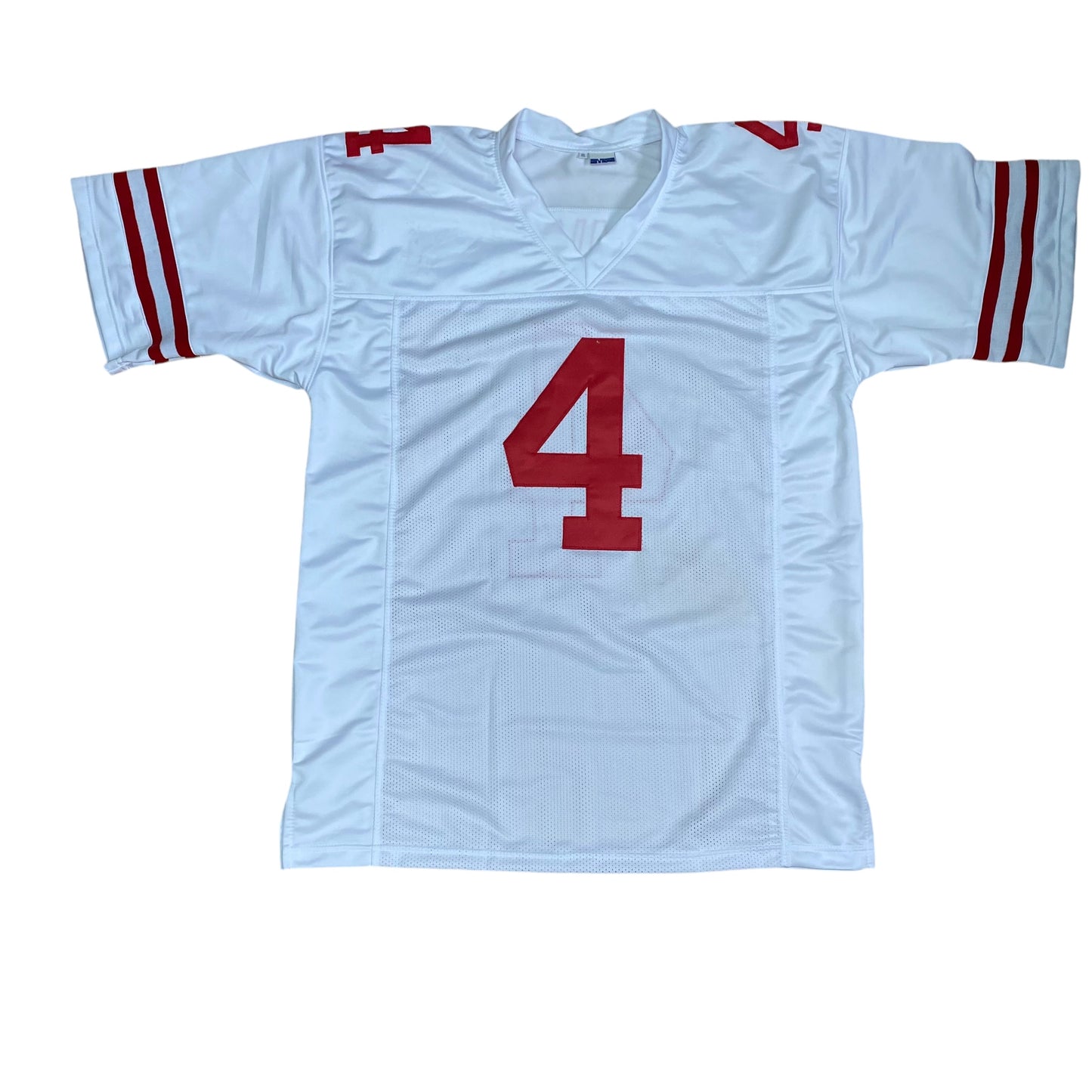 Lavonte David Signed #4 Stitched Jersey Nebraska Cornhuskers Style White