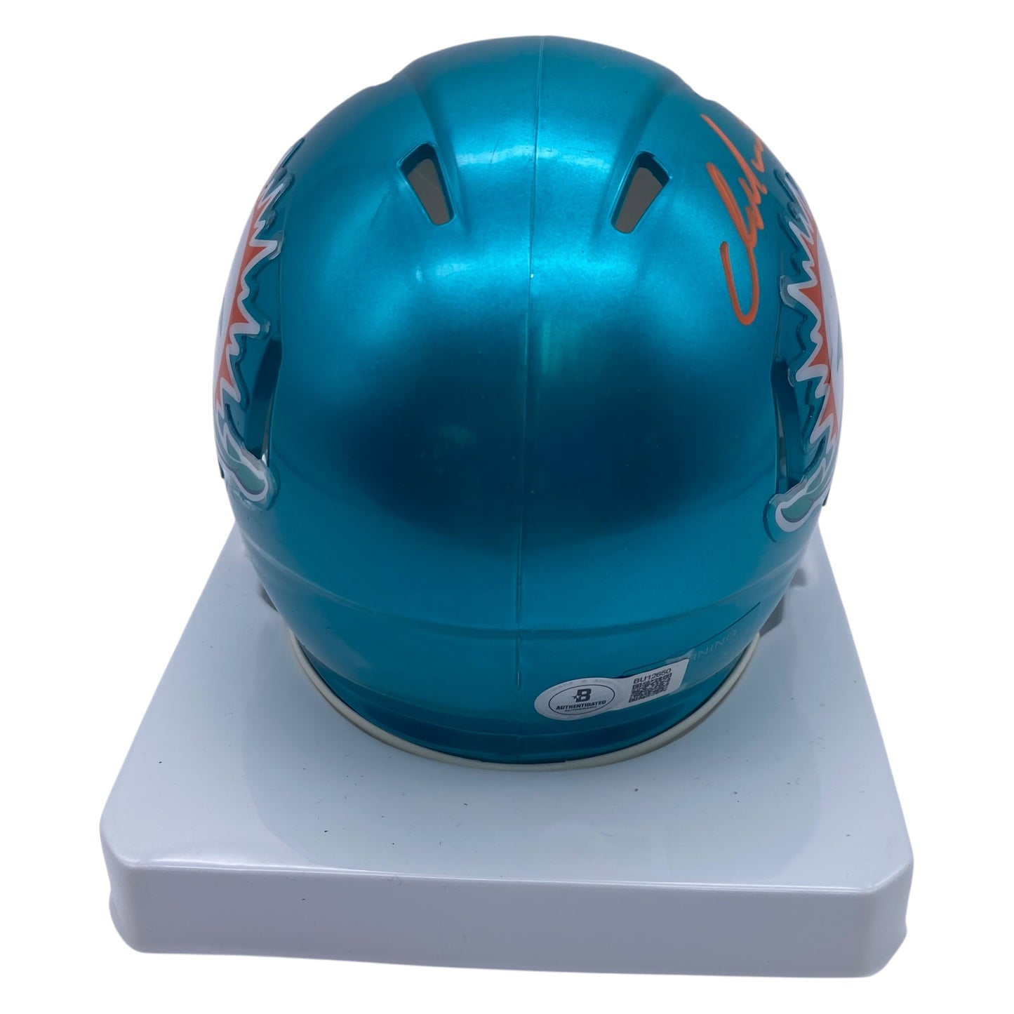 Dan Marino Signed Miami Dolphins Flash Alternate Speed Mini Helmet