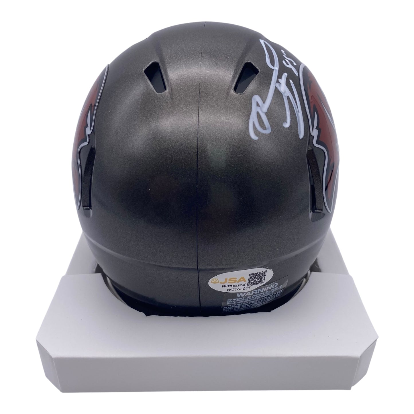 Reidel Anthony Signed Tampa Bay Buccaneers Speed Mini Helmet