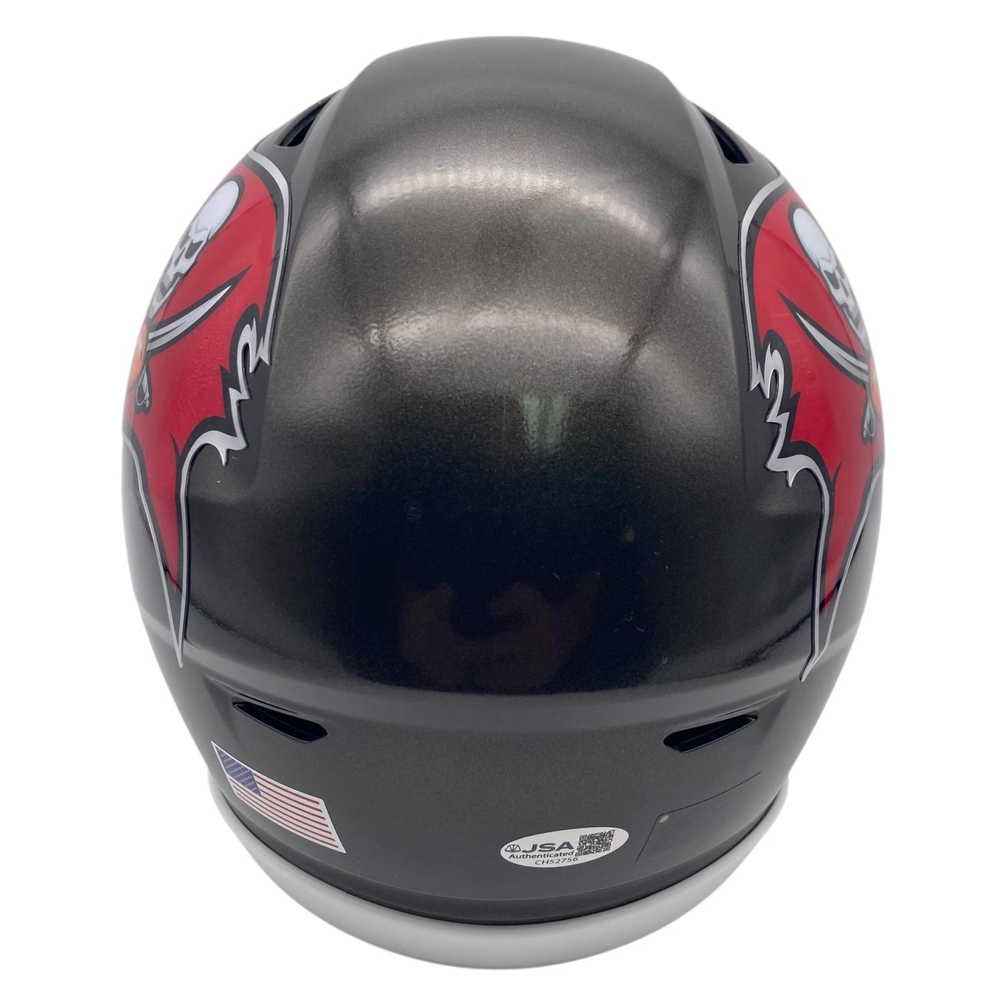 Mike Alstott SB XXXVII Champs Signed Tampa Bay Buccaneers MIDI Mid Size SpeedFlex Helmet