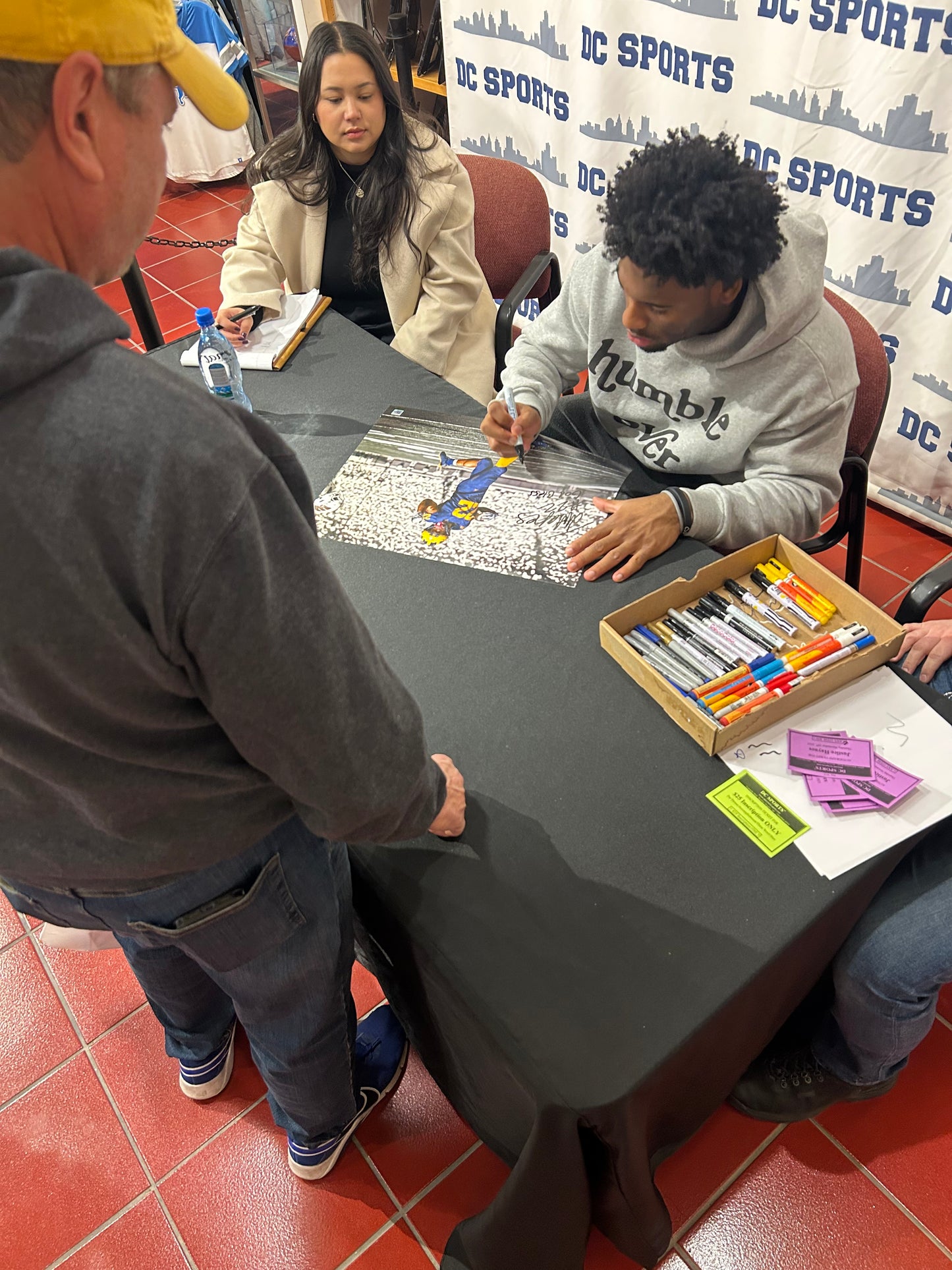 Justice Haynes Signed Michigan Wolverines 8x10 Photo