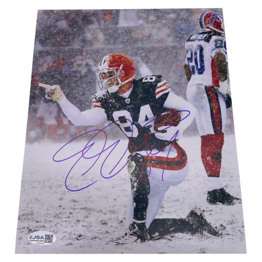 Joe Jurevicius Signed Cleveland Browns 8x10 Photo