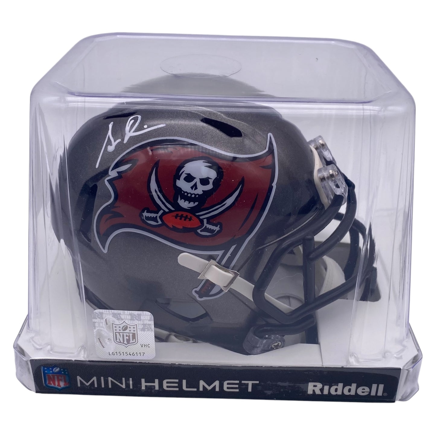 Simeon Rice Signed Tampa Bay Buccaneers Speed Mini Helmet