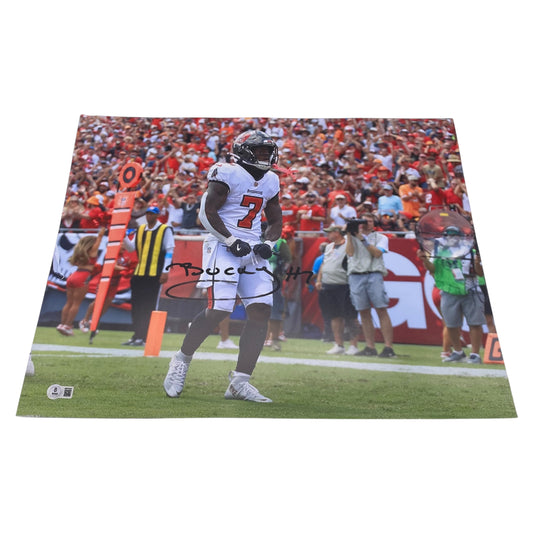 Bucky Irving Signed Tampa Bay Buccaneers 16x20 Photo