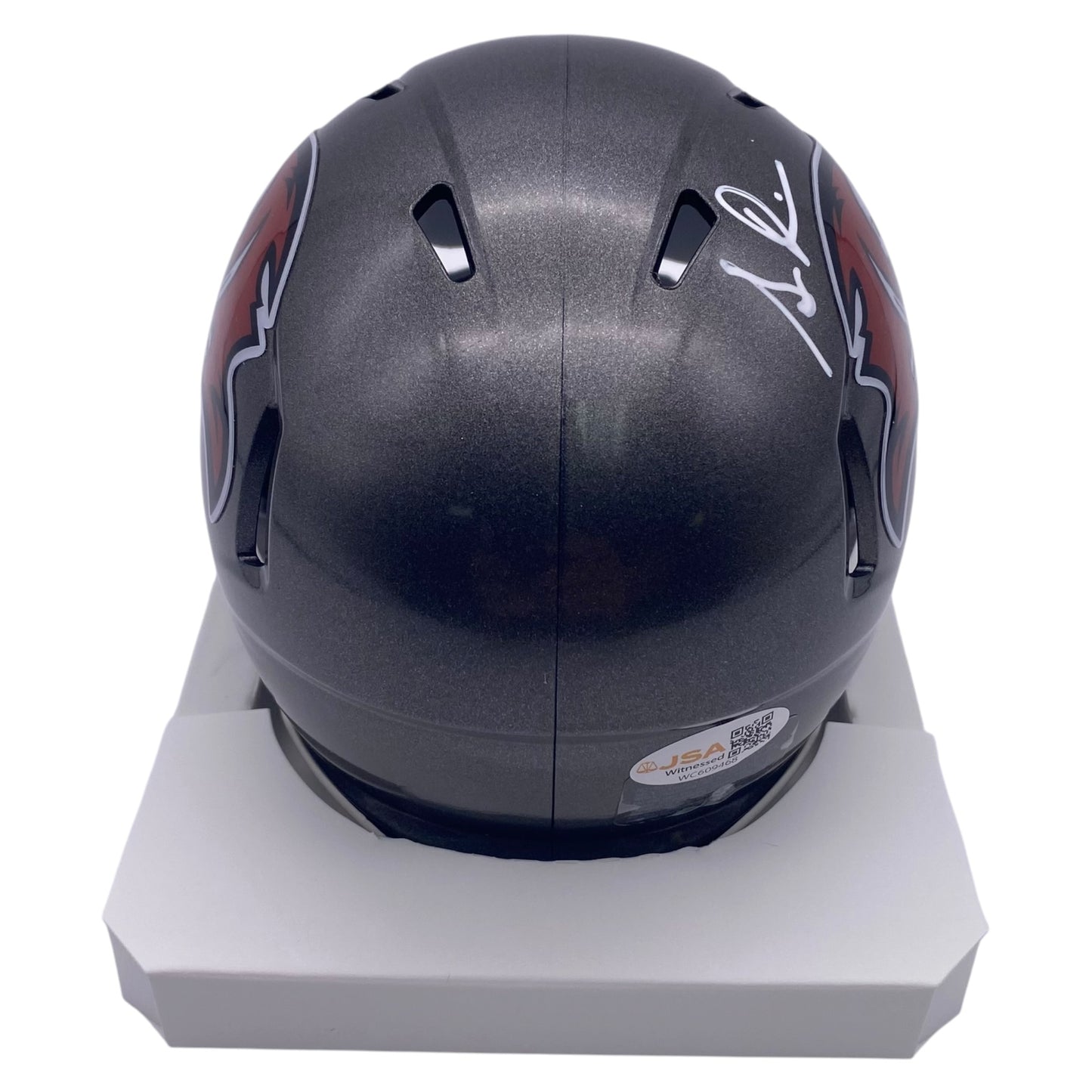 Simeon Rice Signed Tampa Bay Buccaneers Speed Mini Helmet