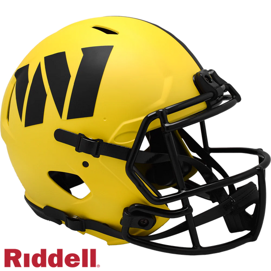 Jacory Croskey-Merritt Signed Washington Commanders Rave Alternate Speed Authentic Helmet