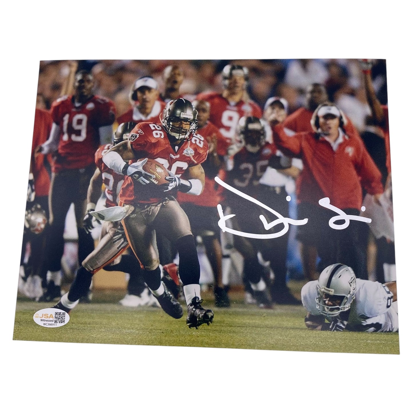 Dwight Smith Signed 8x10 Photo - Tampa Bay Buccaneers DB