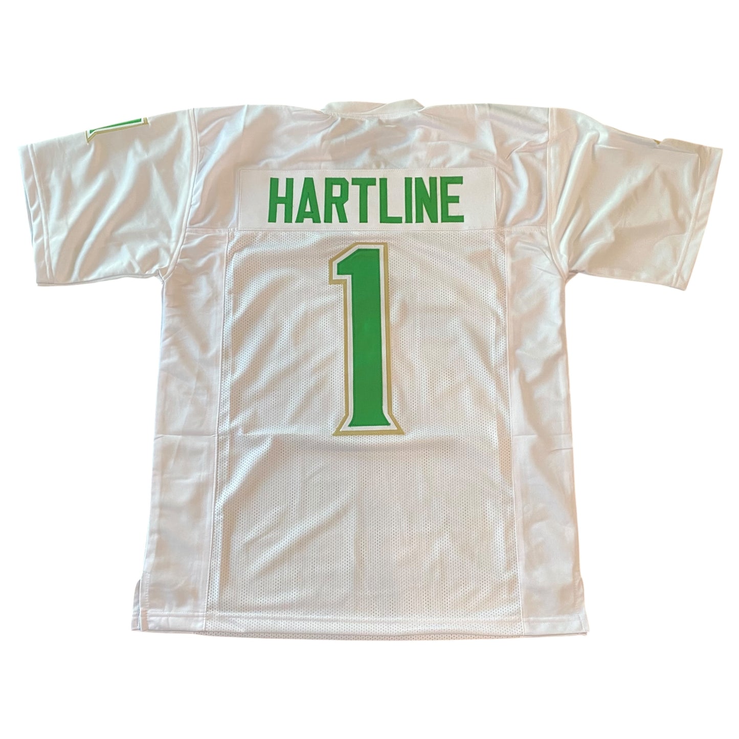 Brian Hartline Signed White #1 Stitched Jersey - University of South Florida USF Bulls Head Coach