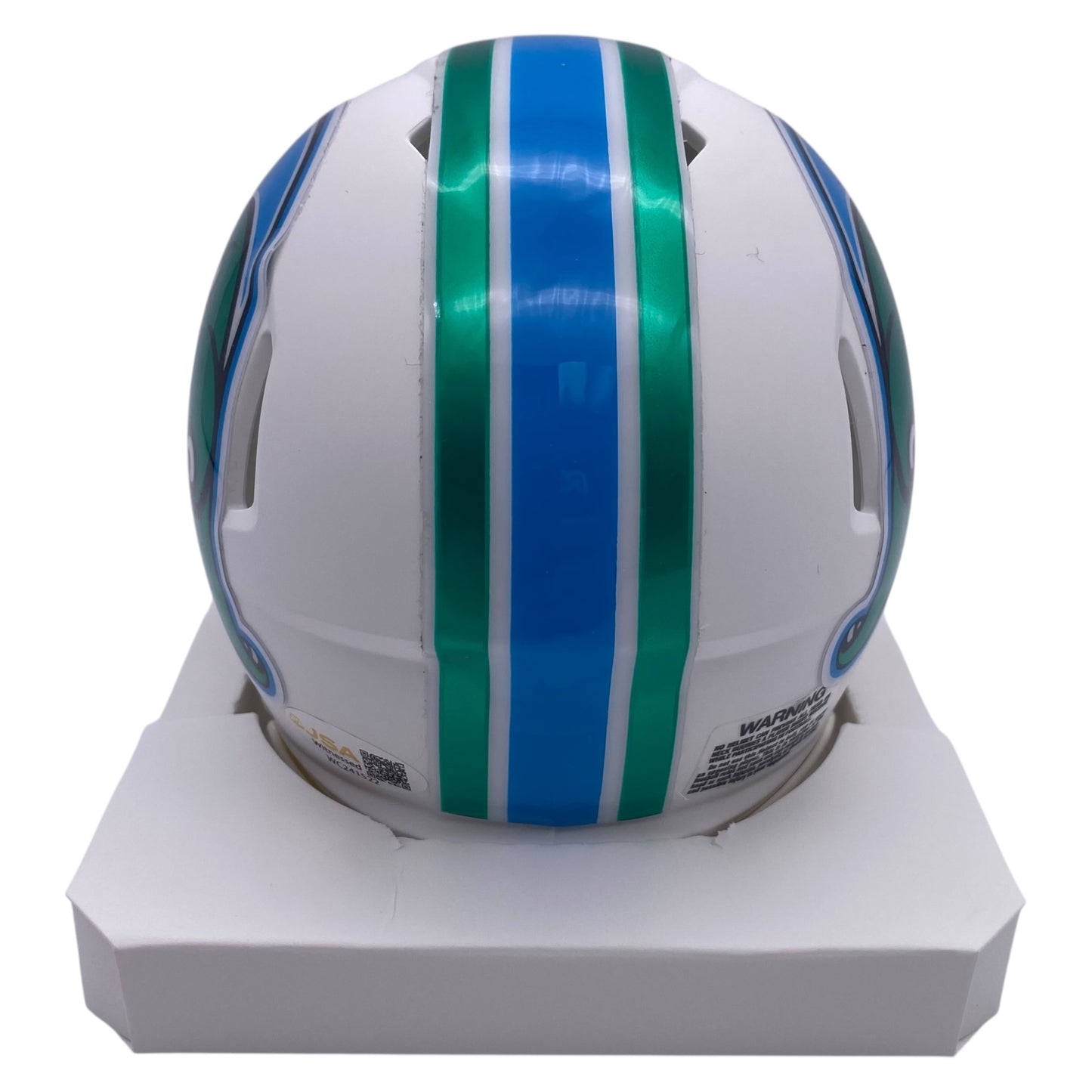 Shaun King Signed Tulane Green Wave Mini Speed Football Helmet