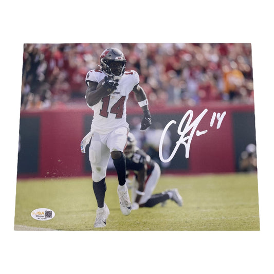 Chris Godwin Signed Tampa Bay Buccaneers 8x10 Photo